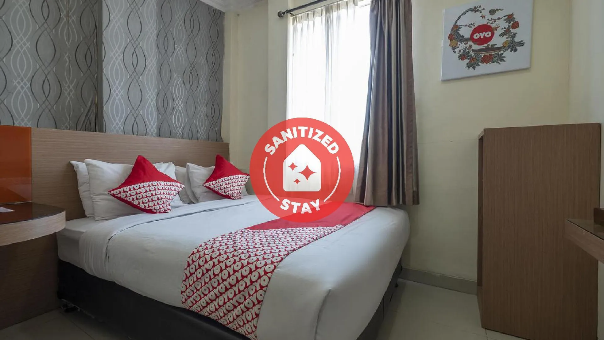 마카사르 오요 1560 캐피탈 호텔 2성급 호텔 객실