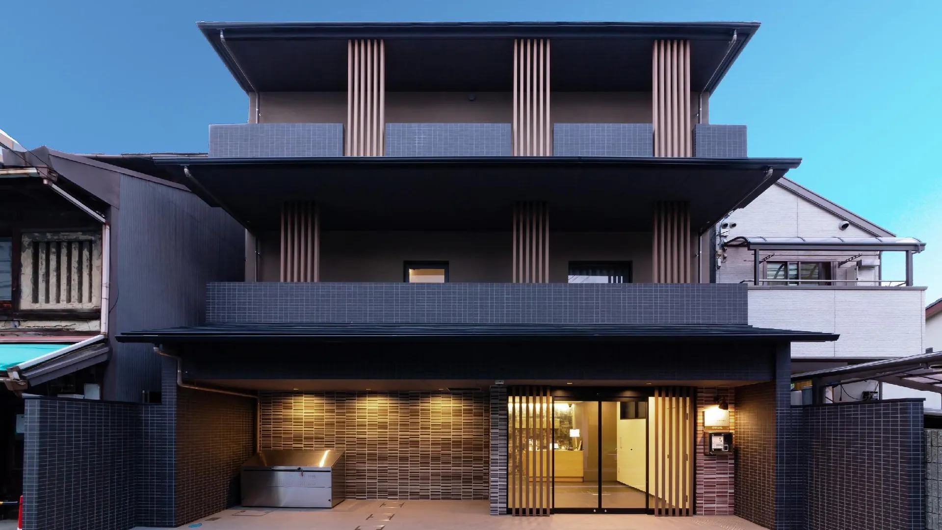 교토 스마트 플레이스 인 교토 니조조 호리카와 3성급 호텔 로비