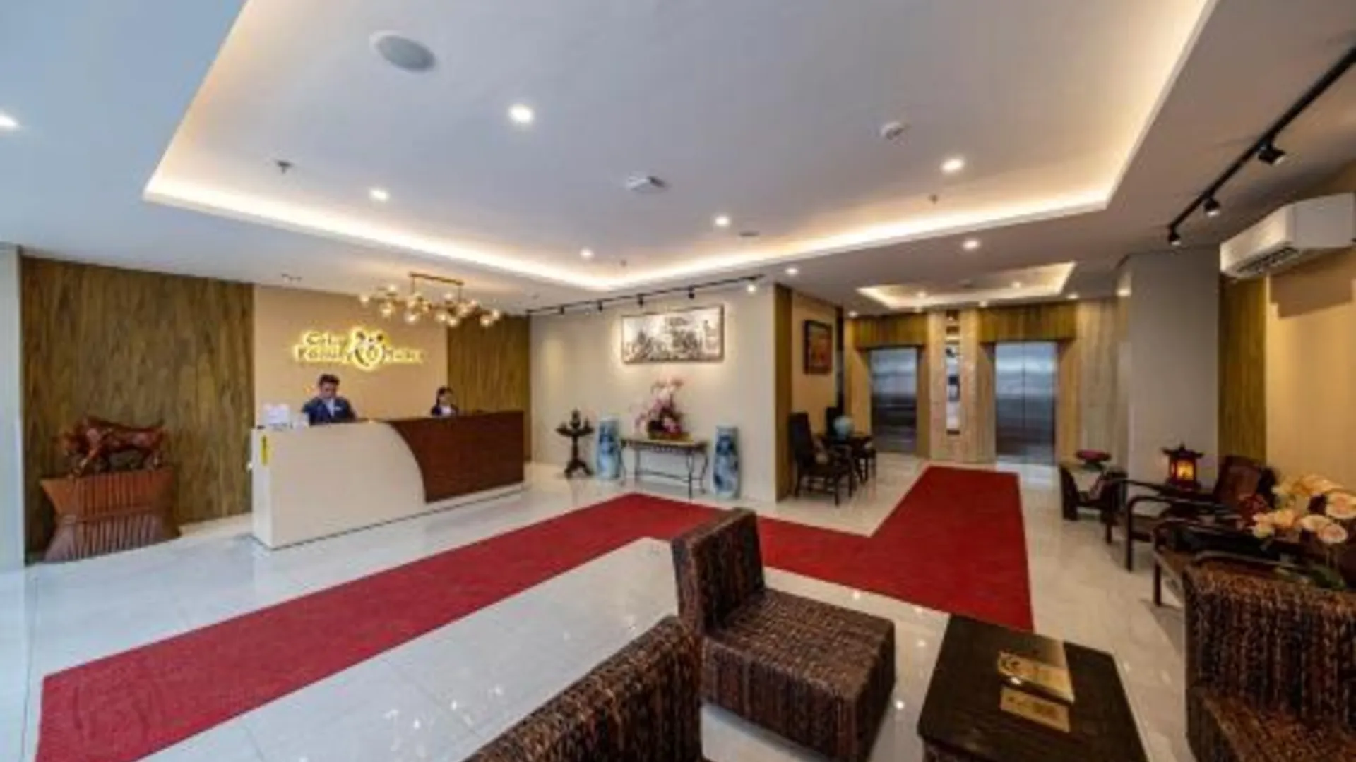 세부 세부 패밀리 스위트 파워드 바이 코코텔 3성급 호텔 로비