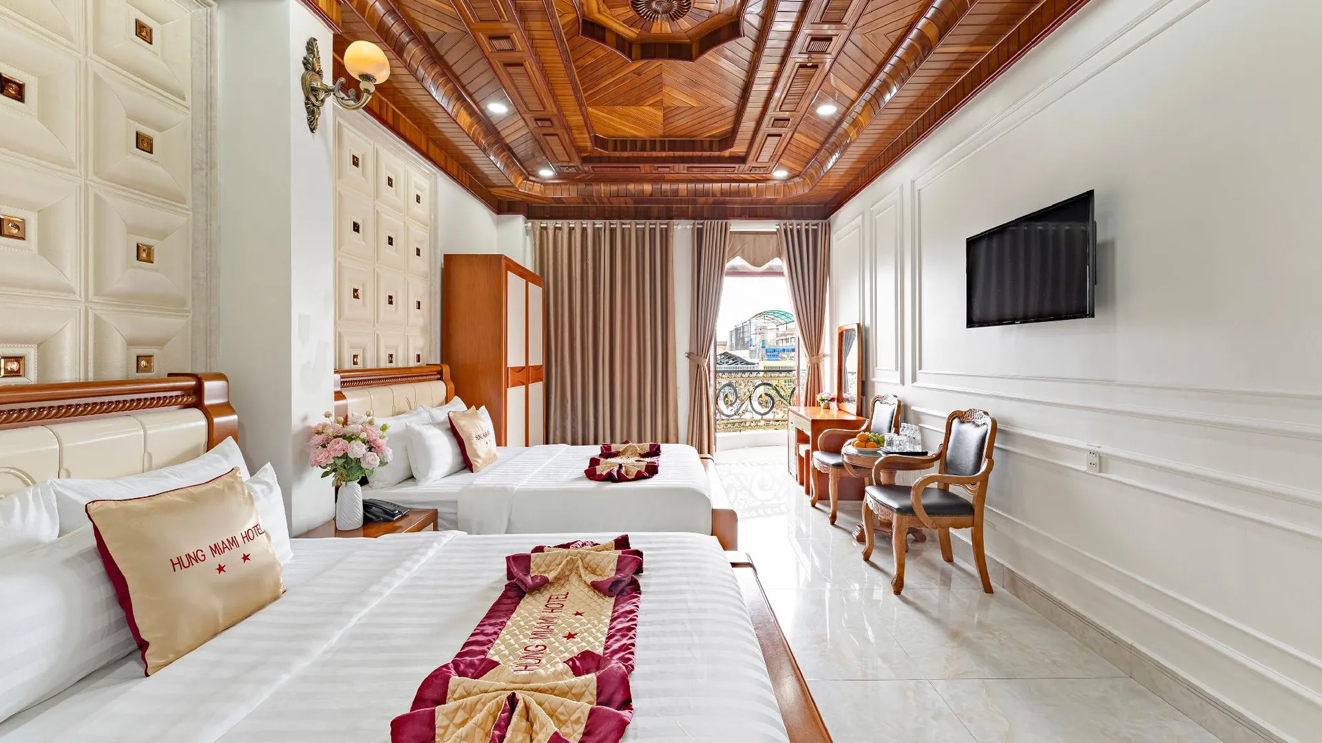 호치민 훙 마이애미 호텔 2성급 호텔 전망