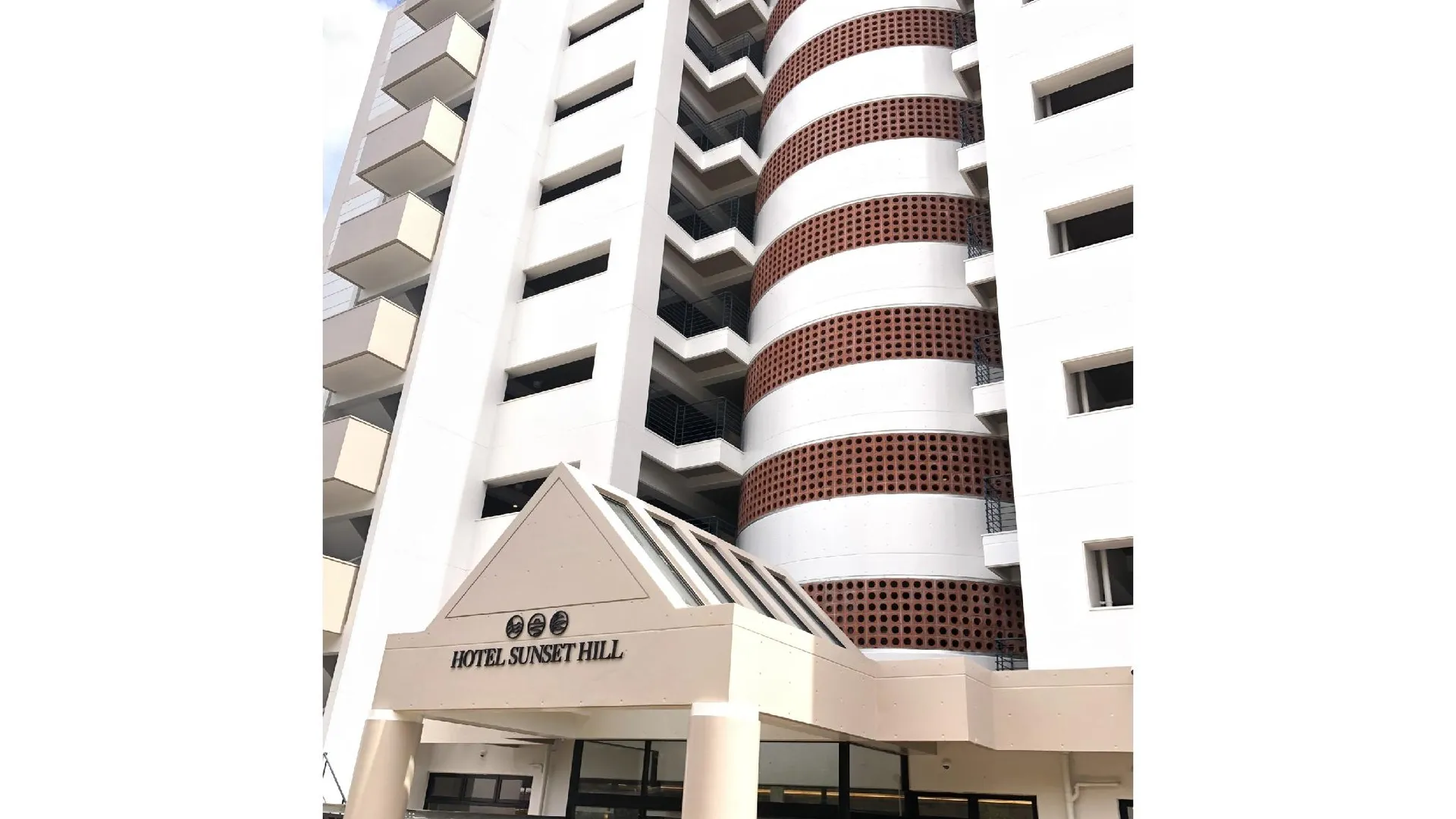 오키나와 본섬 호텔 선셋 힐 2성급 호텔 객실