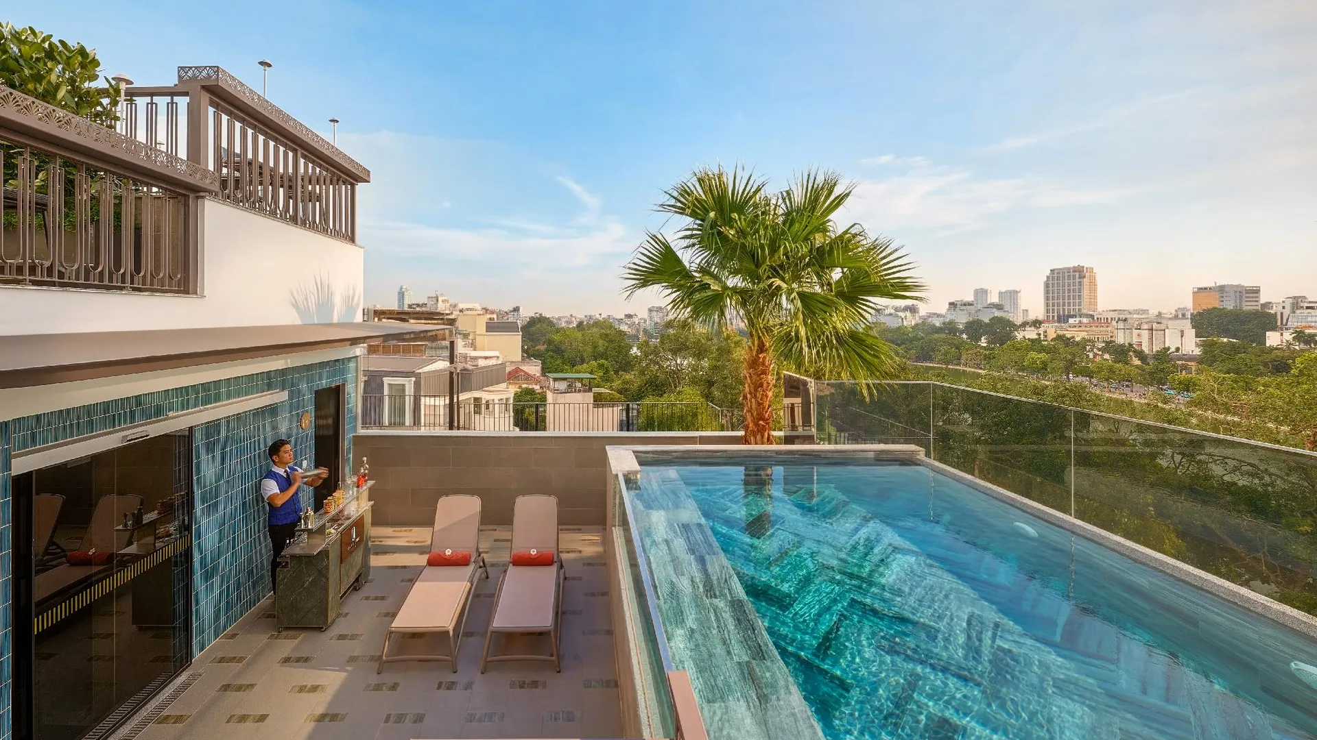 하노이 라 시에스타 프리미엄 레이크사이드 5성급 호텔 로비