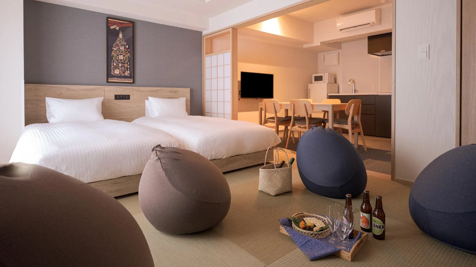 오사카 미마루 오사카 신사이바시 이스트 4성급 호텔 스위트룸