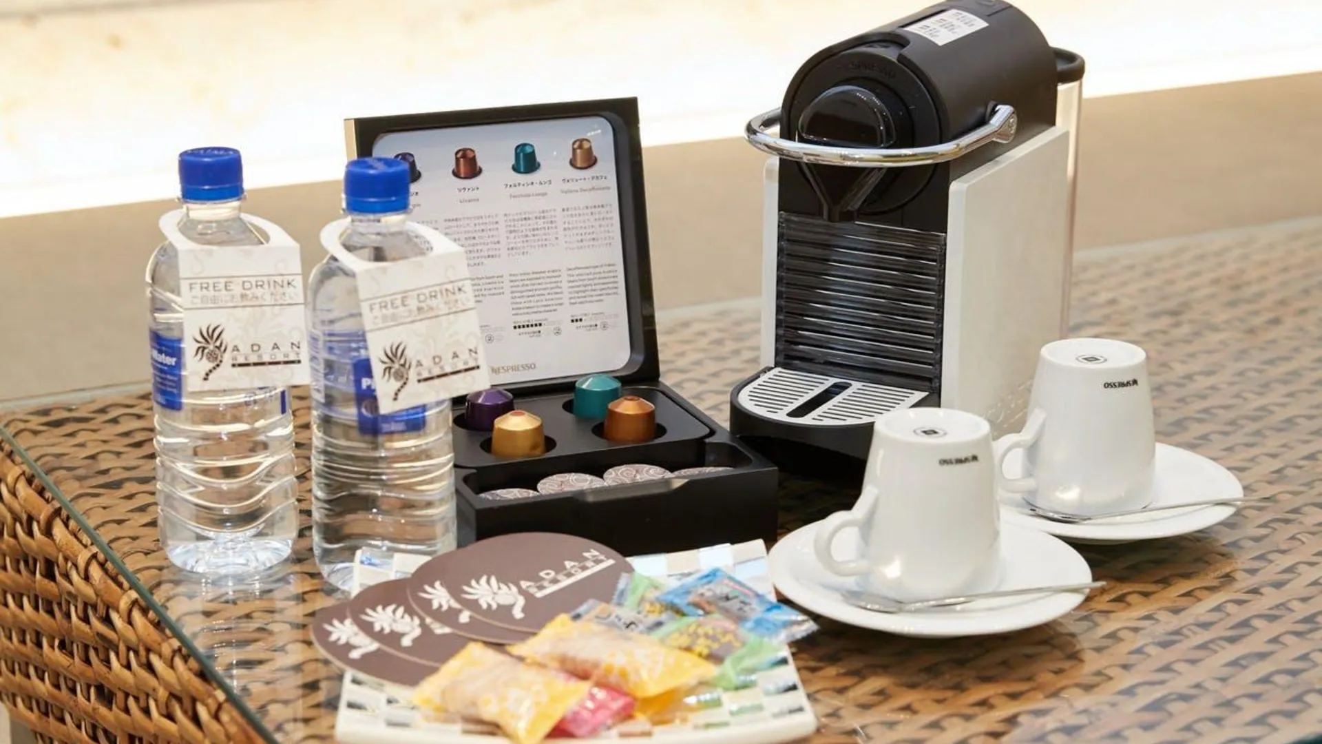 오키나와 본섬 아단 리조트 하나리 빌리지 세소코지마 3성급 호텔 로비