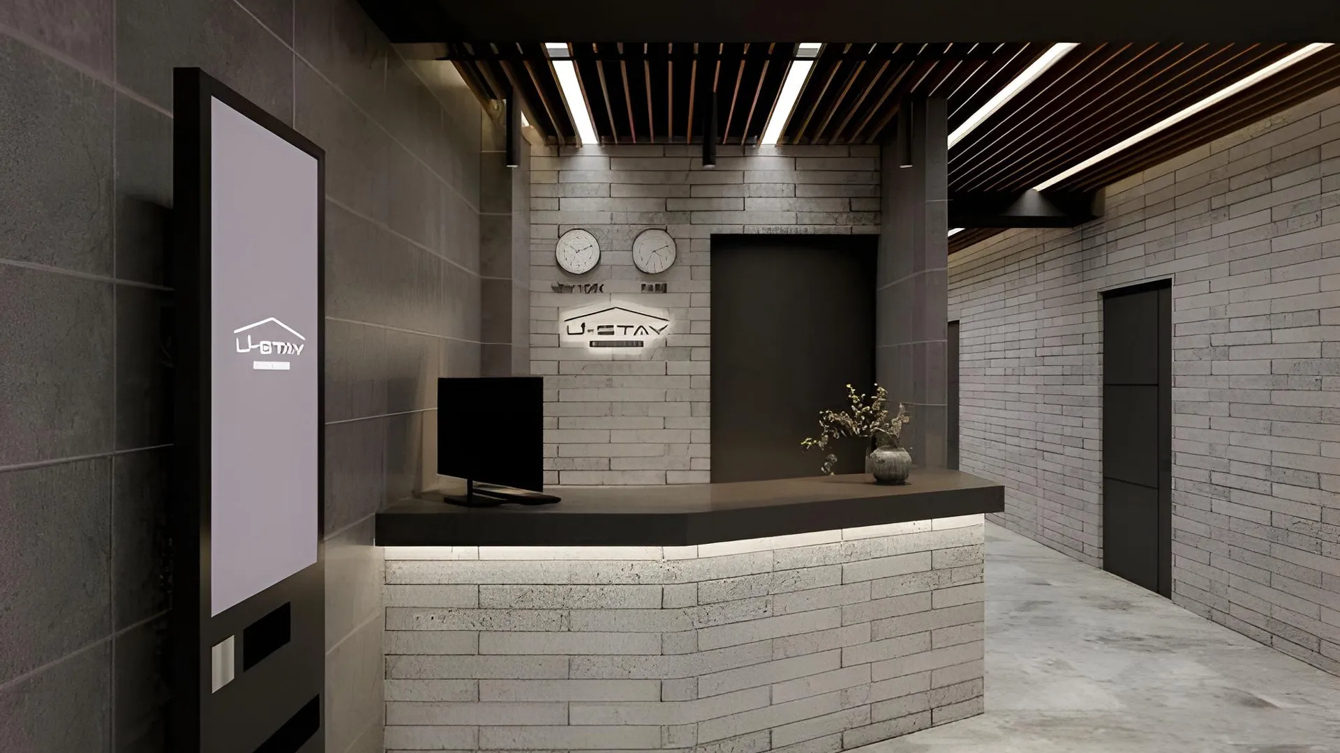 서울 유스테이 명동 2성급 호텔 로비