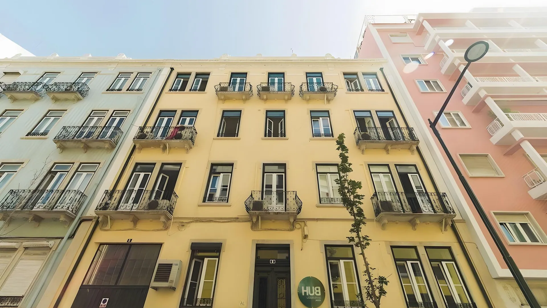 리스본 허브 리스본 파티오 호스텔 4성급 호텔 객실