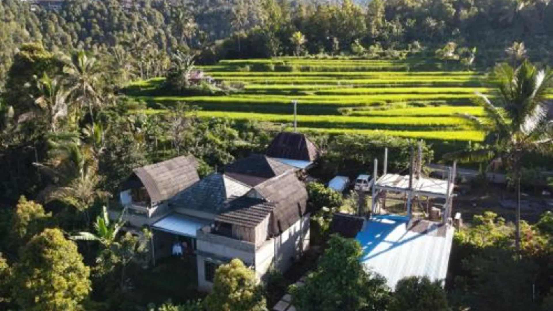 발리 Munduk Nature Lodge 호텔 레스토랑