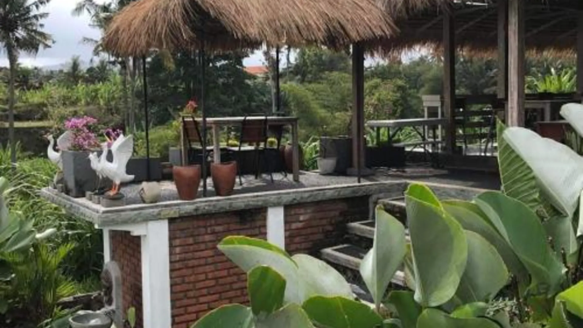 발리 The Green ujung Villa 3성급 호텔 로비