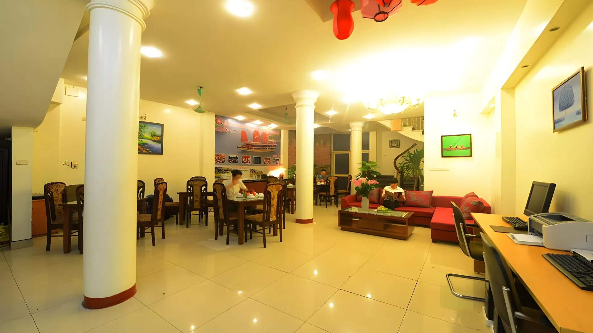 하노이 하노이 올드쿼터 센트럴 호텔 3성급 호텔 레스토랑