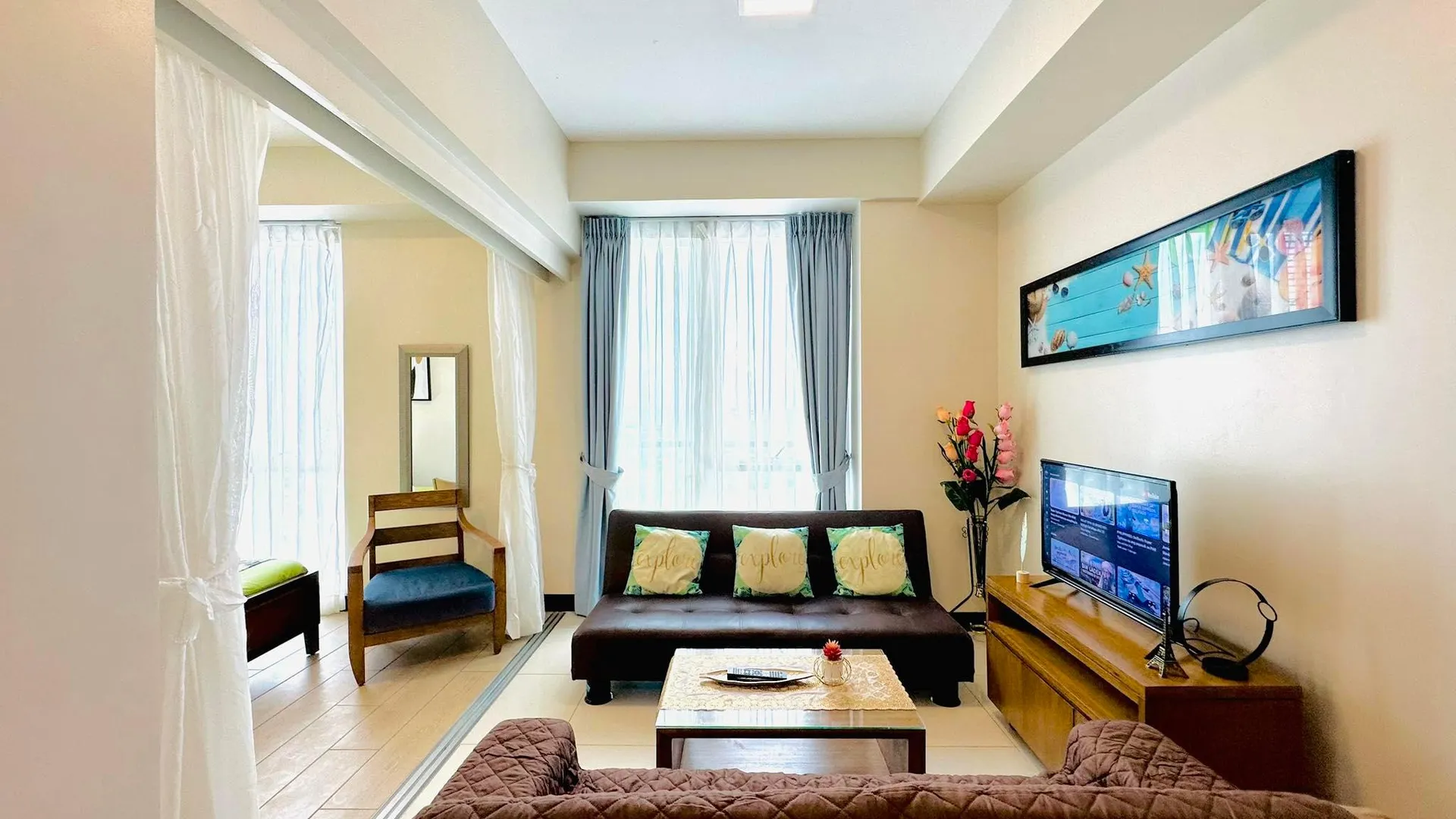 세부 플로우 8 스위트 앳 막탄 뉴타운 2성급 호텔 스위트룸