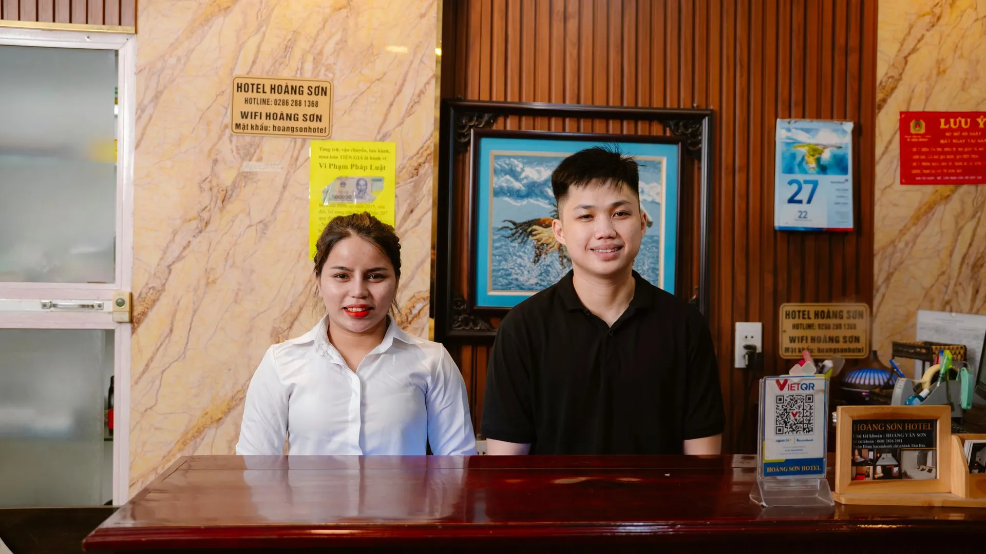 호치민 호앙 손 호텔 호텔 외관