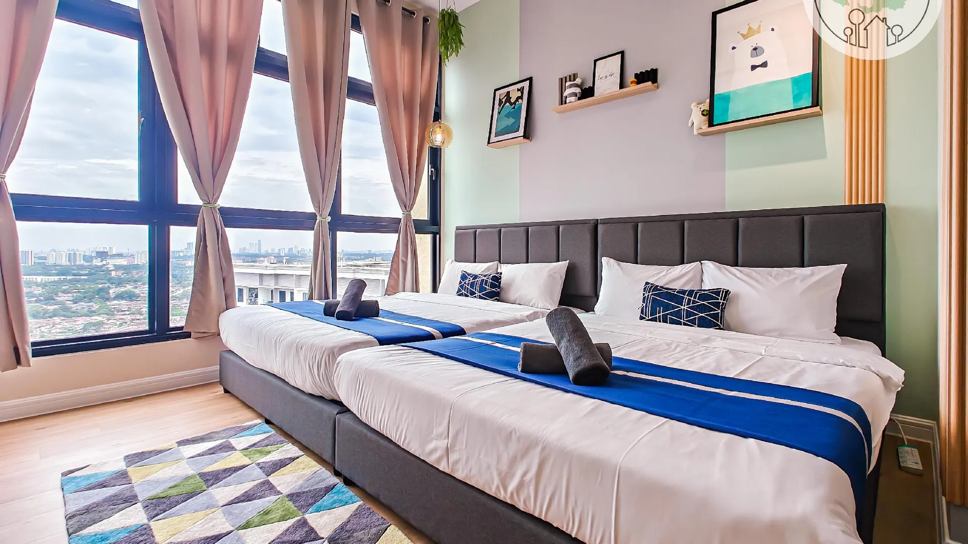 조호바루 / 조호르바루 JB 파라다임몰 바이 JB시티 홈 5성급 게스트하우스 스위트룸