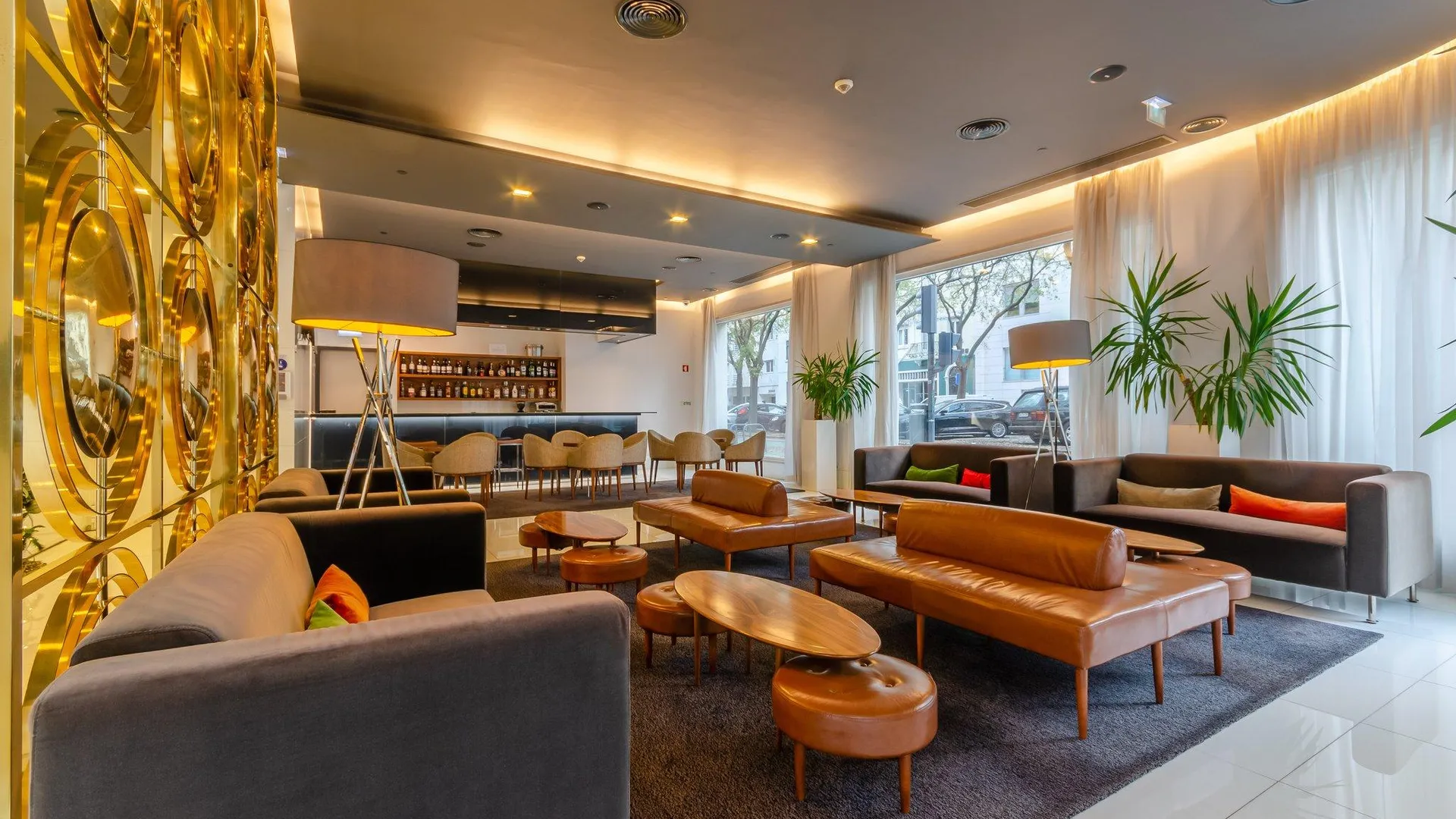 리스본 올리시포 살다냐 4성급 호텔 로비