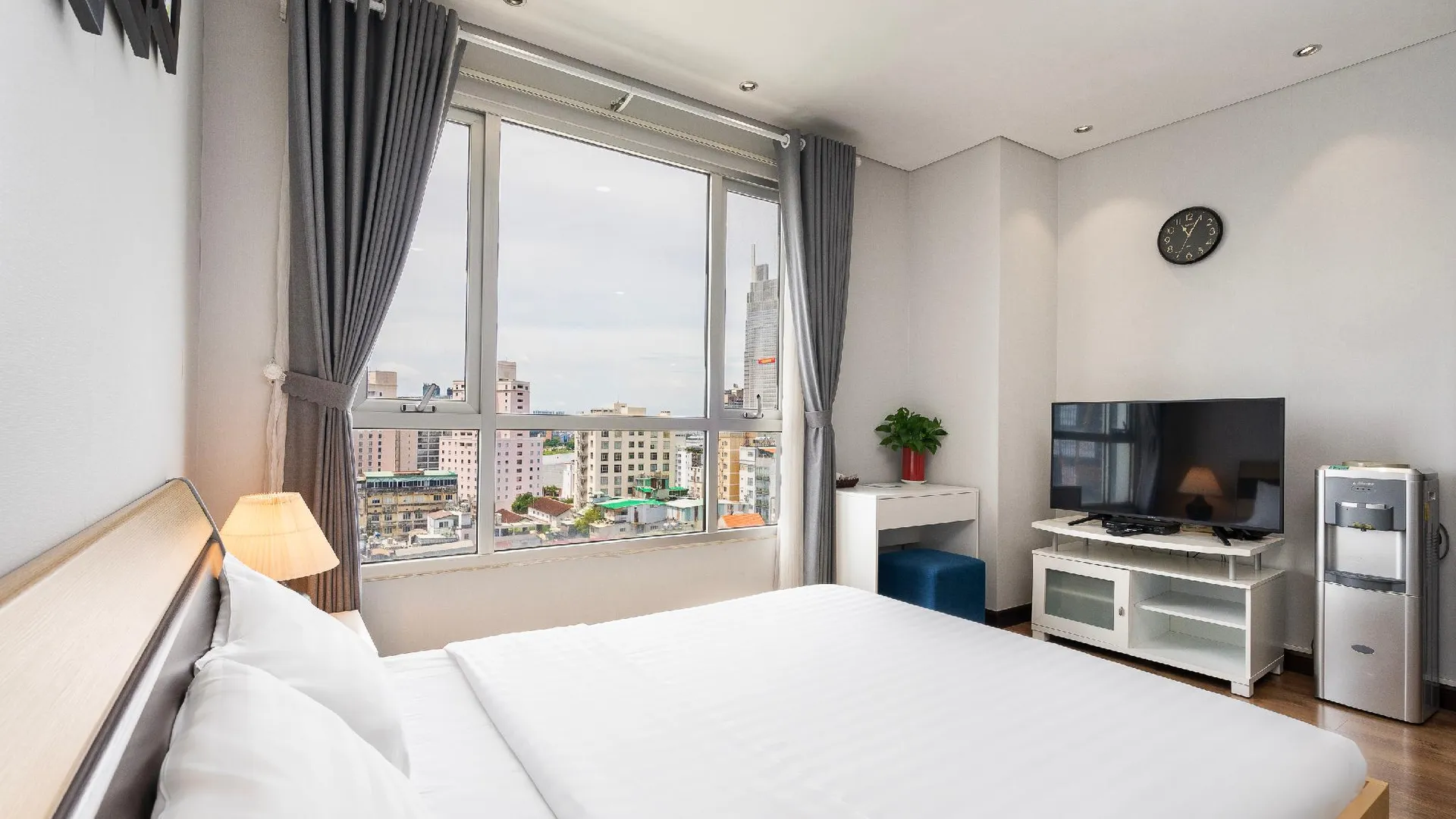 호치민 랑카스터 호치민 서비스드 아파트먼트 오피셜 4성급 호텔 스위트룸