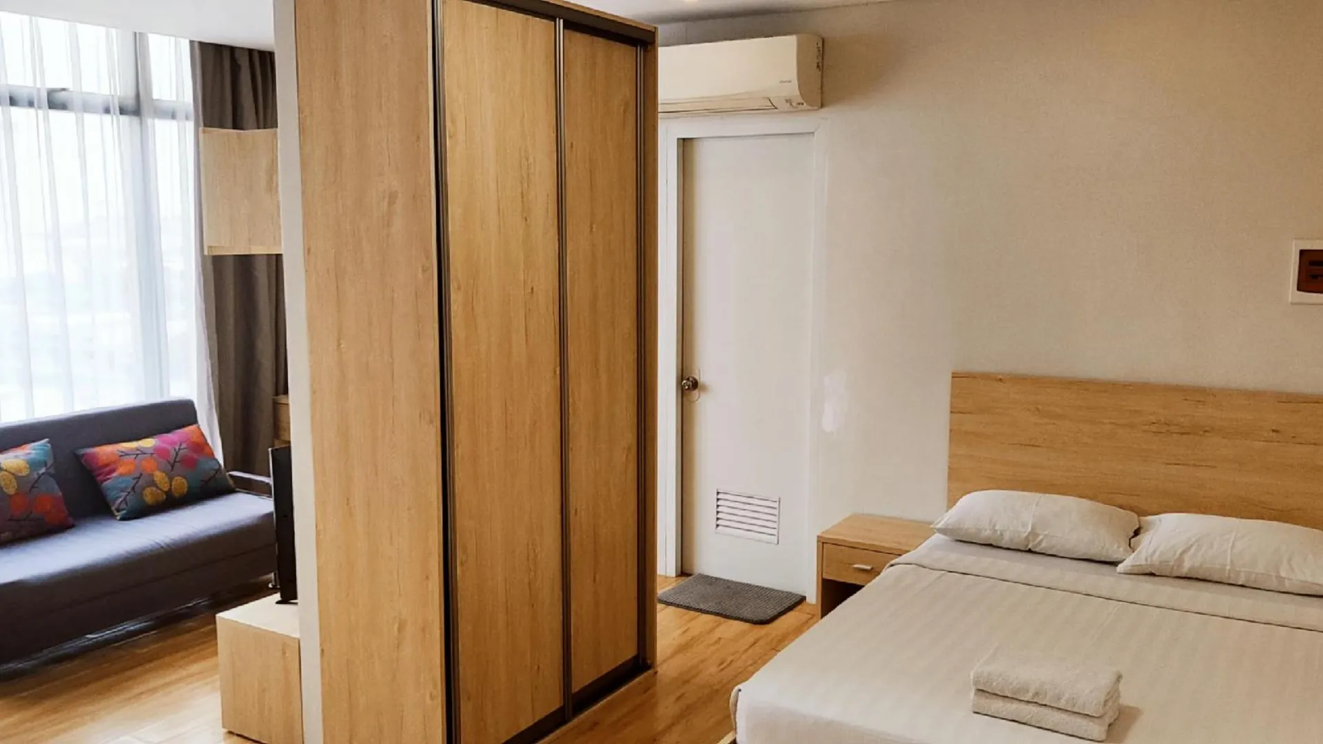 세부 북 개간 지역의 아파트먼트 (32m², 침실 1개, 프라이빗 욕실 1개) 3성급 싱글룸 스위트룸