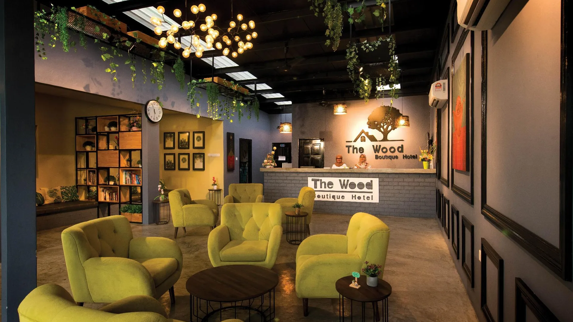 무아르 더 우드 부티크 호텔 1성급 호텔 로비