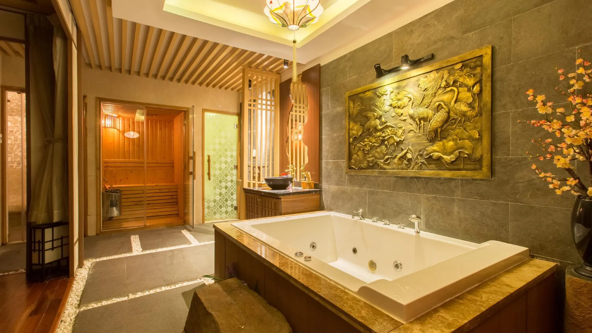 호치민 민 탐 호텔 앤 스파 2성급 호텔 로비