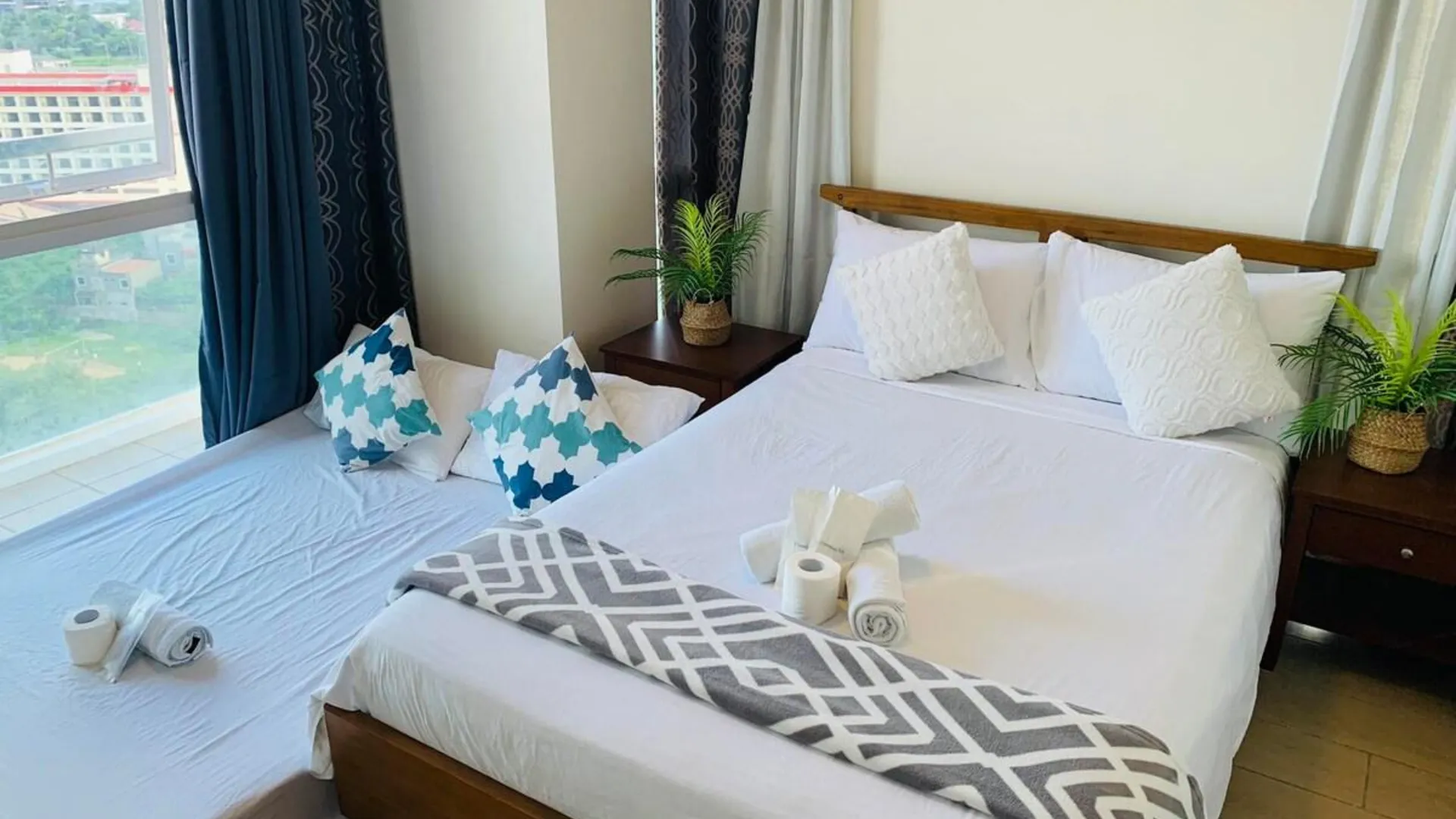 세부 막탄 섬의 프라이빗 하우스 (100m², 침실 1개, 프라이빗 욕실 1개) 3성급 게스트하우스 객실