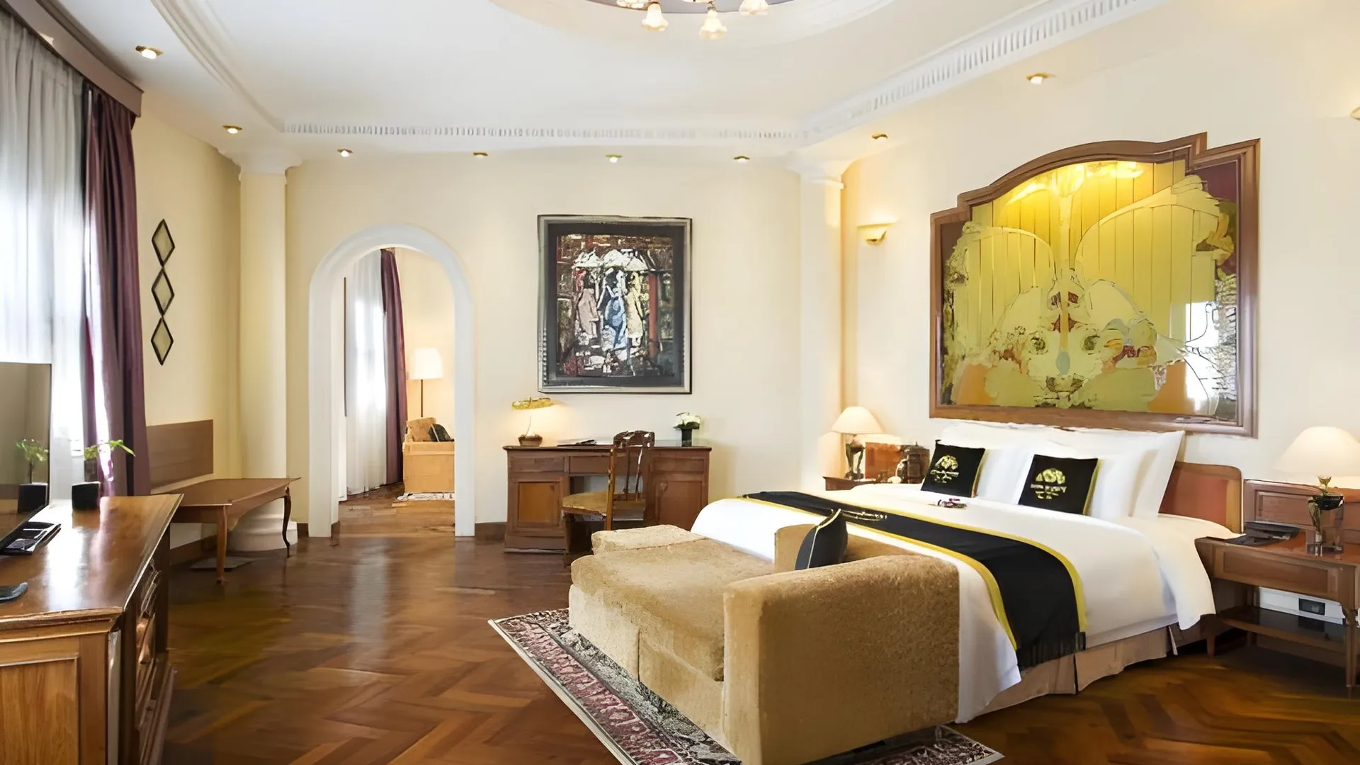 호치민 호텔 마제스틱 사이공 5성급 호텔 스위트룸