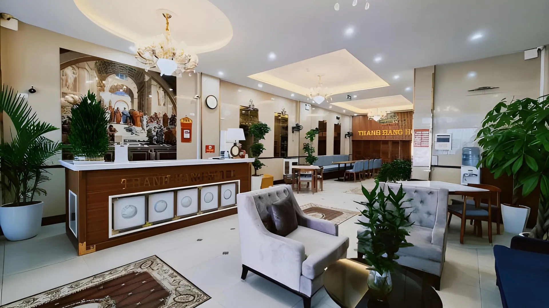 하노이 난 호아 호텔 난 호아 1성급 호텔 레스토랑