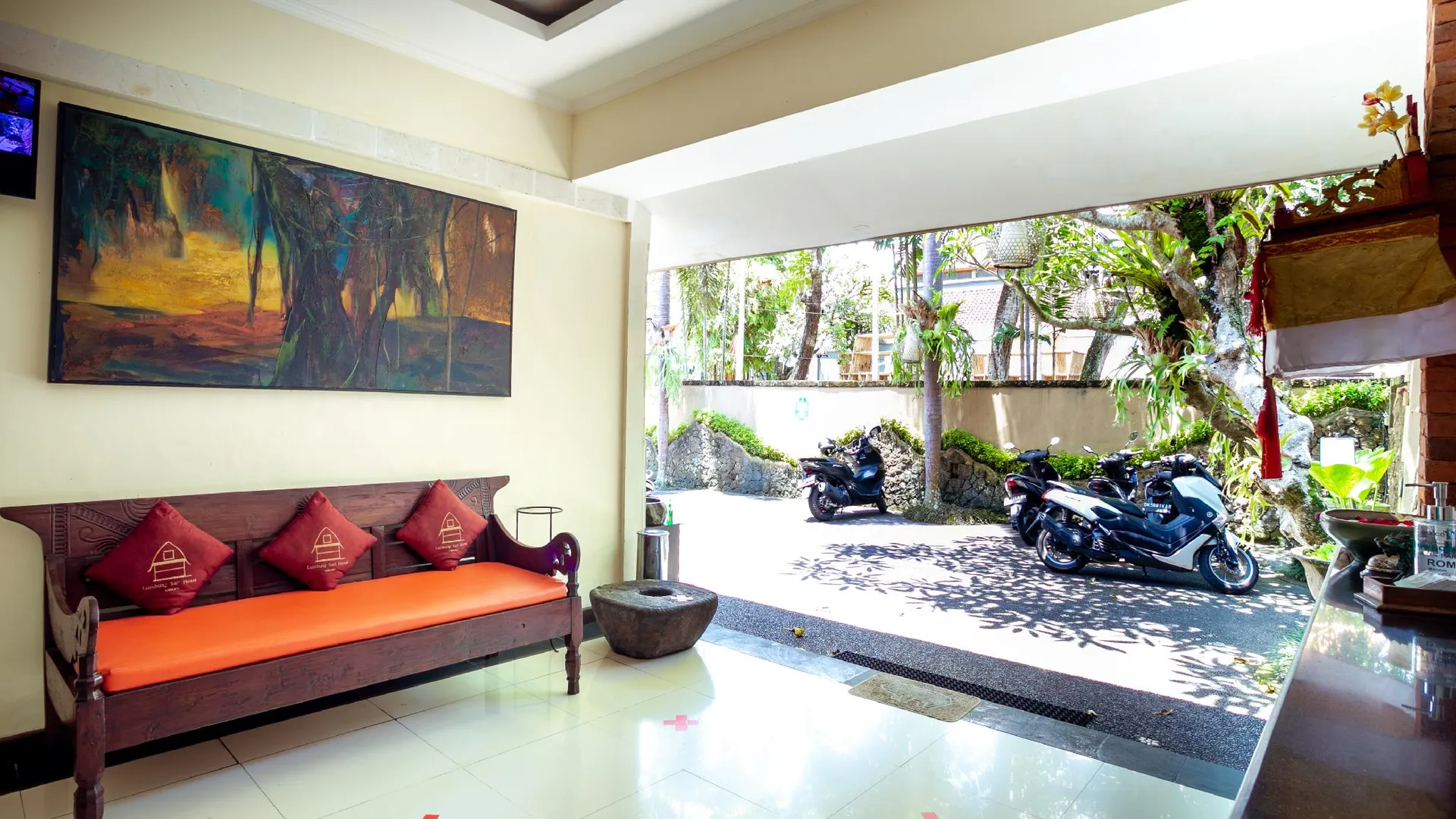 발리 룸벙 사리 우부드 3성급 호텔 수영장