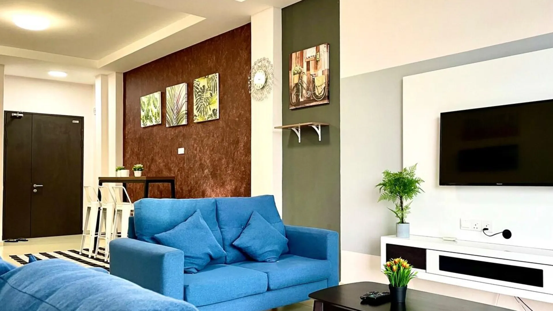 카메론 하일랜즈 브린창의 아파트먼트 (1100m², 침실 3개, 프라이빗 욕실 2개) 2성급 싱글룸 스위트룸