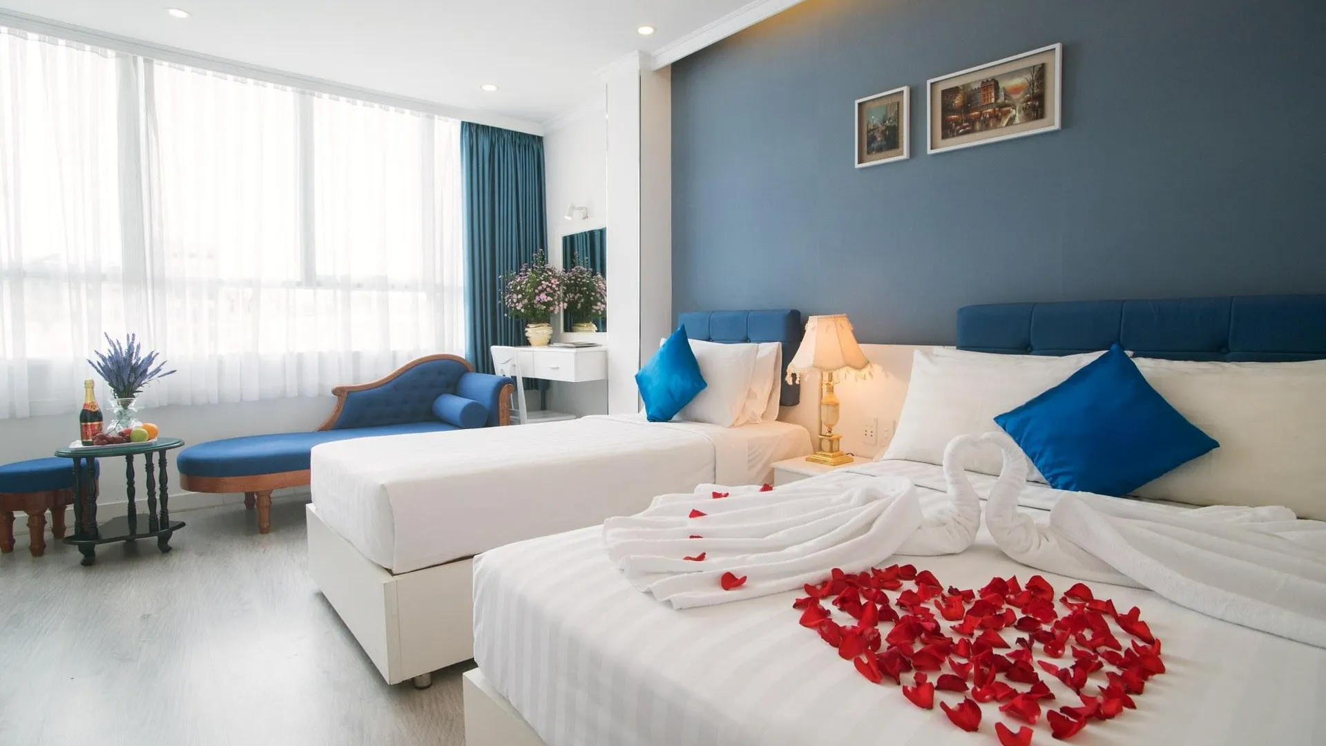 호치민 루비 사이공 호텔 - 벤 탄 3성급 호텔 전망