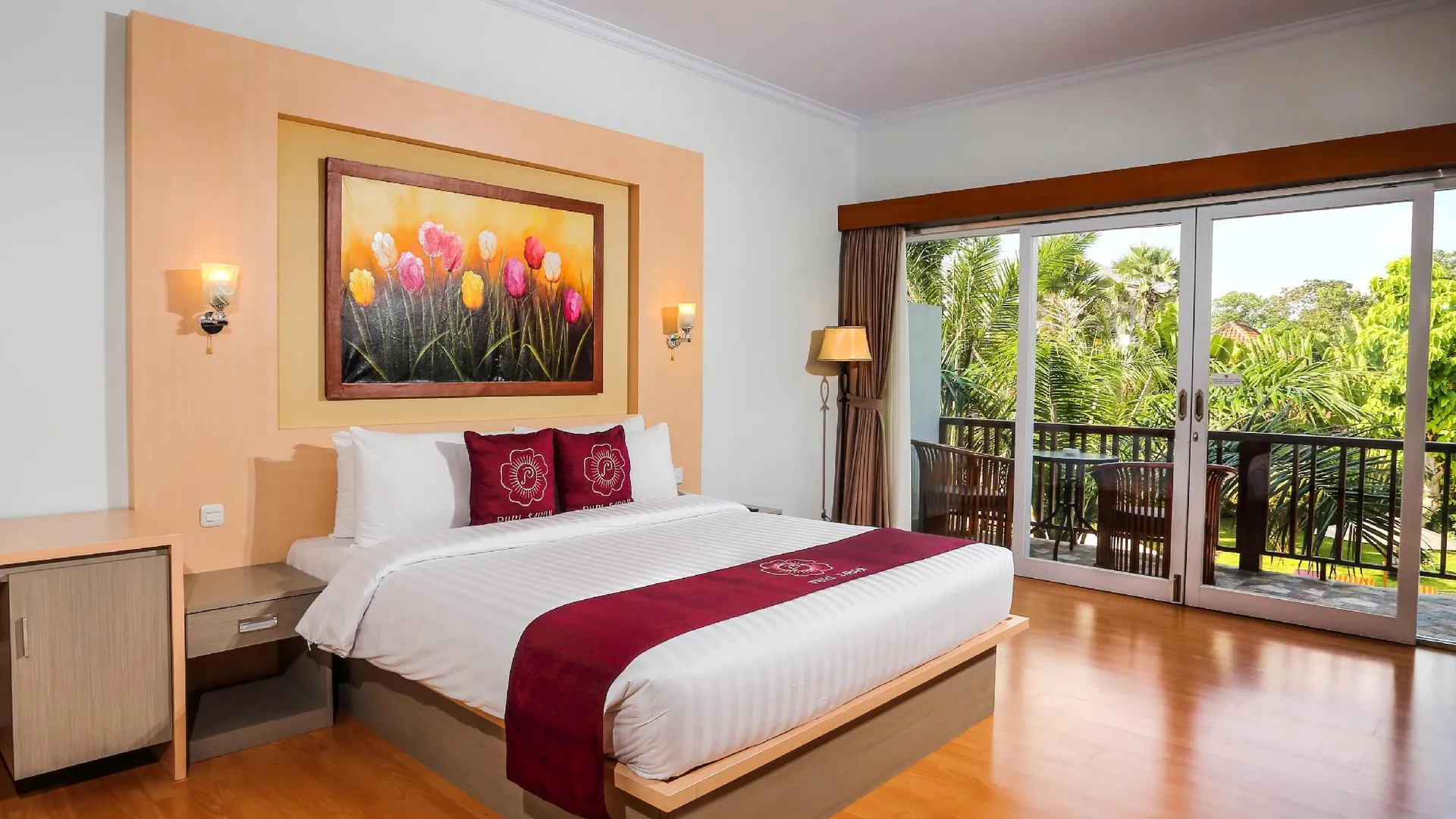 발리 푸리 사론 스미냑 호텔 앤 빌라 4성급 호텔 전망