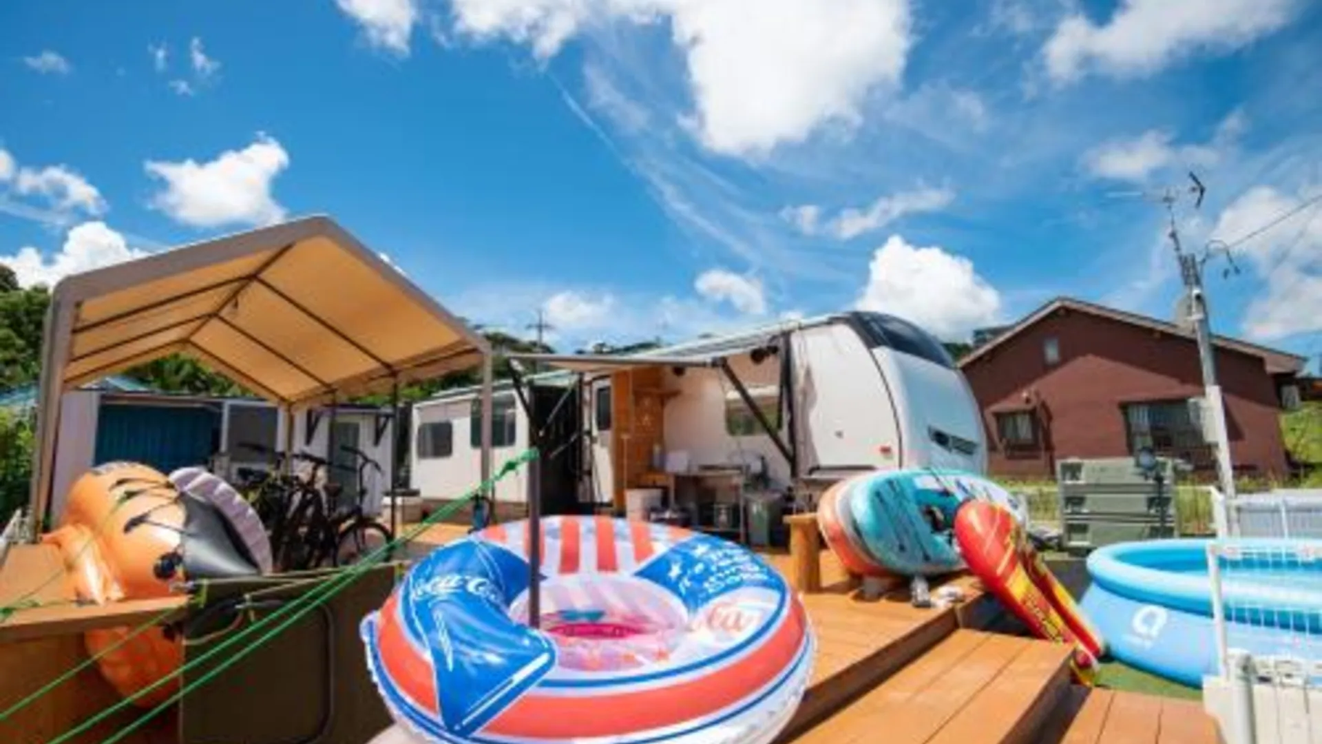 오키나와 본섬 ペットOK! JUNGLIA 15分! サウナ-プール-Private Villa 405 3성급 호텔 객실