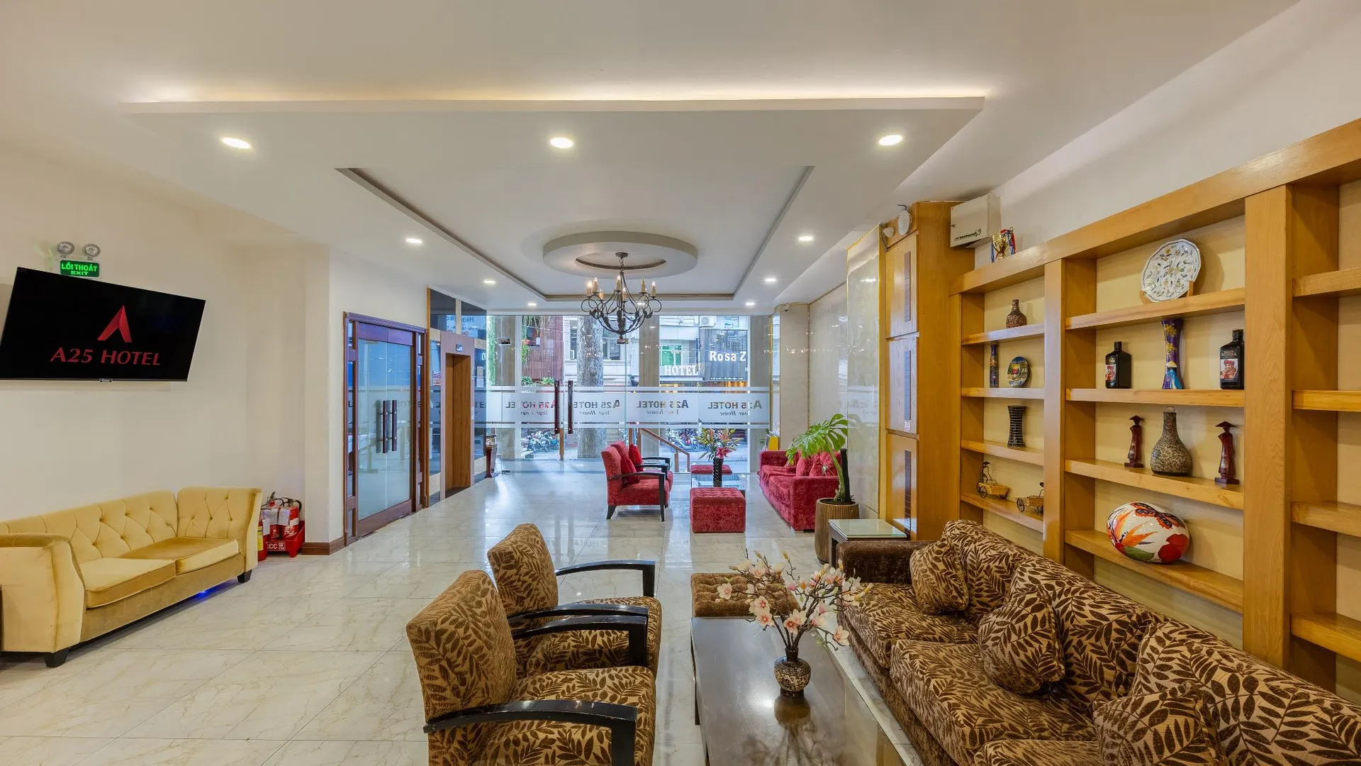 호치민 A25 호텔 - 20 부이 티 쑤언 3성급 호텔 전망