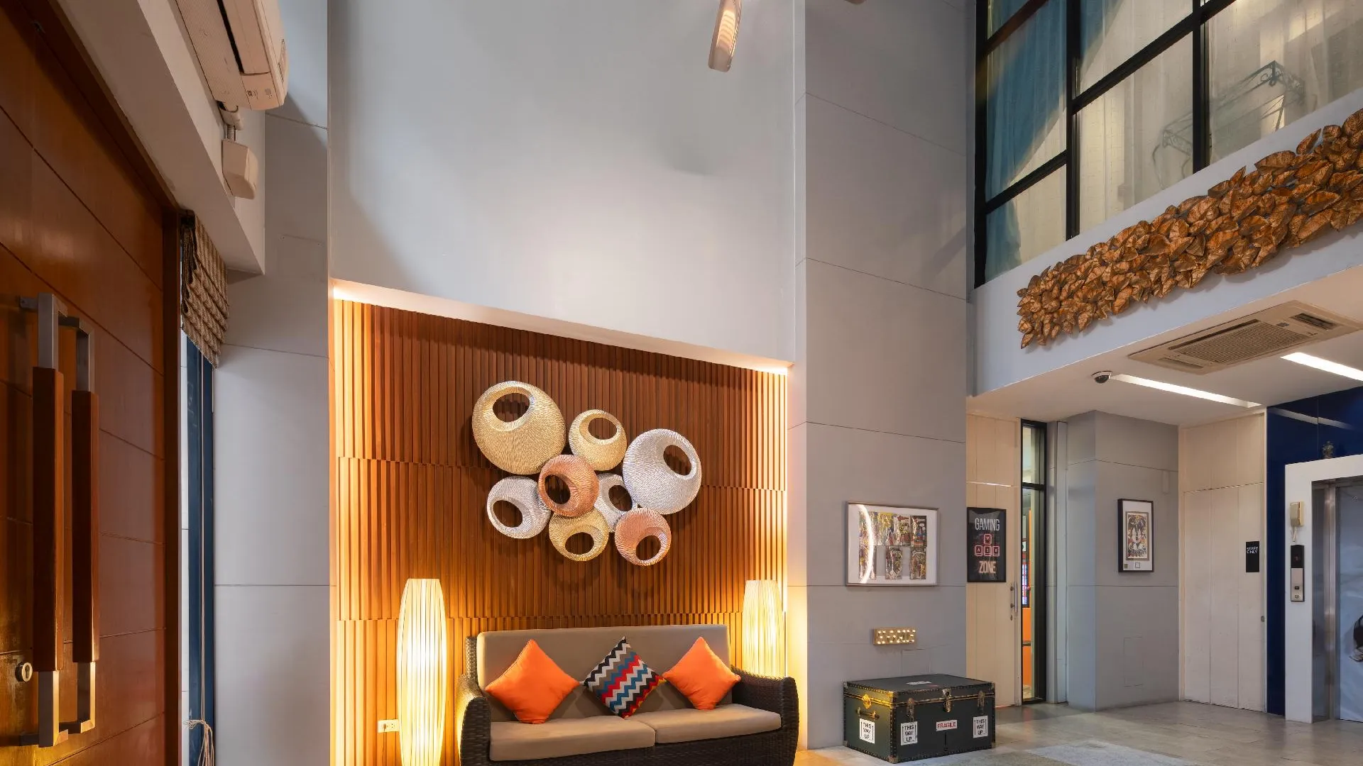 방콕 아이체크 인 젬스 센터 실롬 3성급 호텔 전망