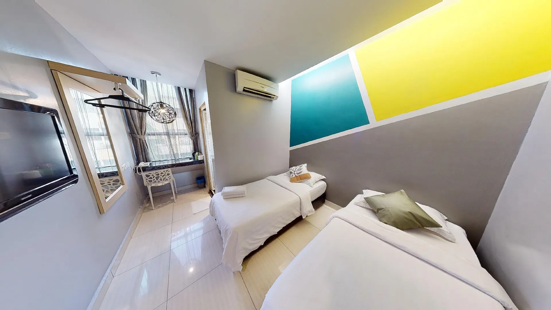 코타키나발루 하이-5 호텔 1성급 호텔 스위트룸