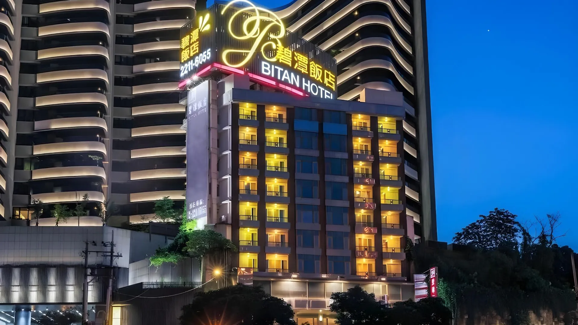 타이베이 비탄 호텔 3성급 호텔 객실