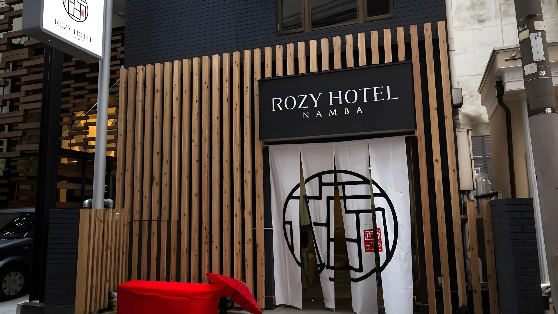 오사카 로지 호텔 난바 3성급 호텔 전망