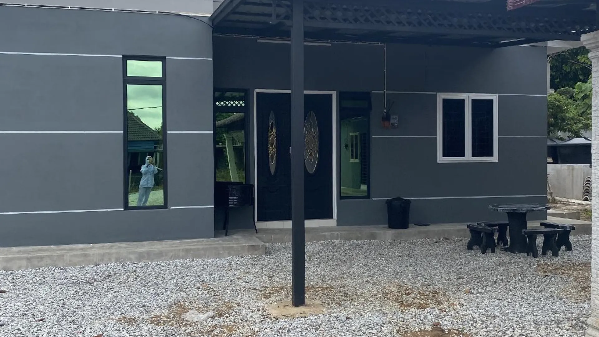 쿠알라 리피스 타만 네가라의 프라이빗 하우스 (1000m², 침실 3개, 프라이빗 욕실 1개) 2성급 싱글룸 부대시설