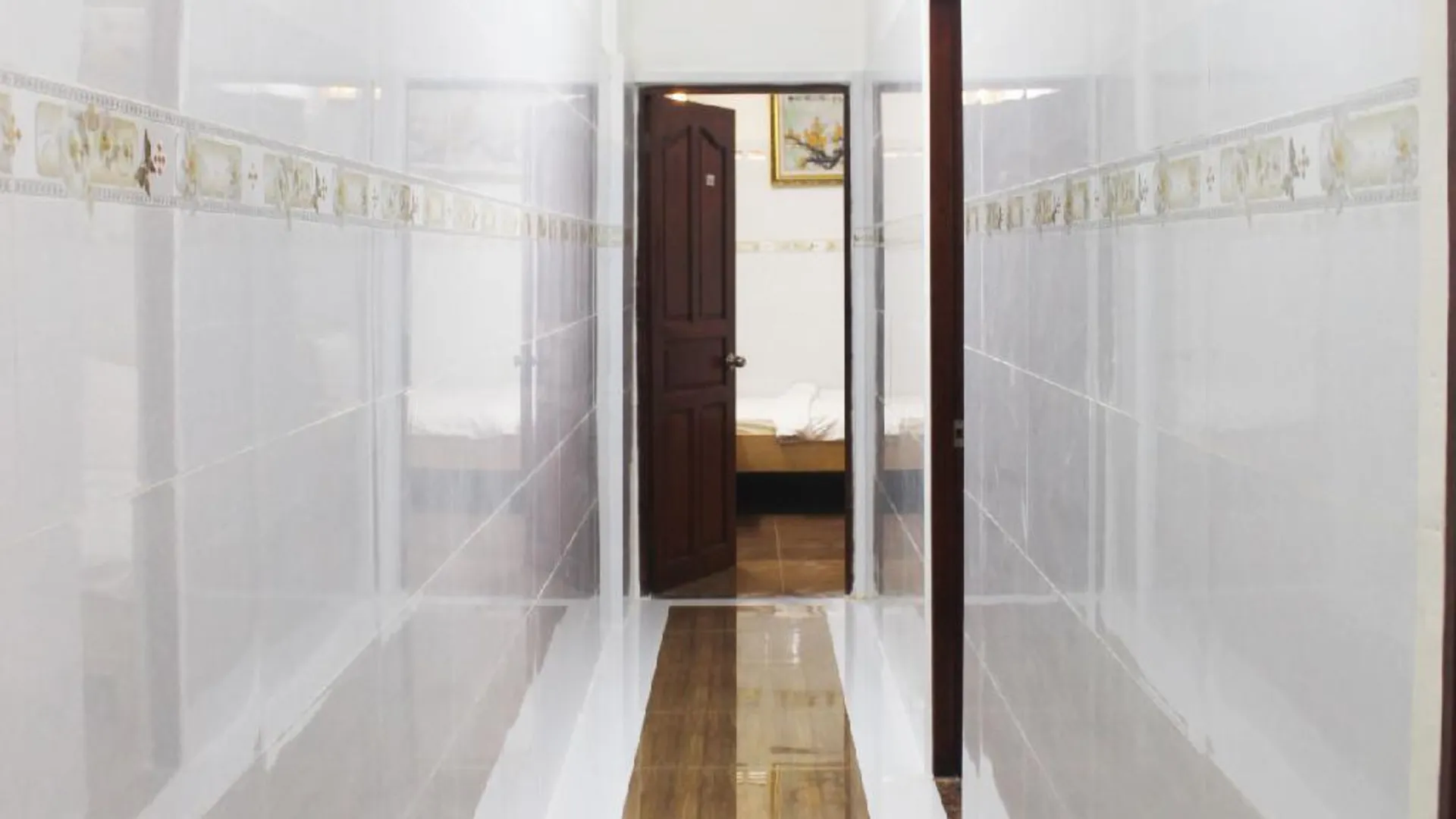 호치민 사이공 시티 센터 1성급 호텔 레스토랑