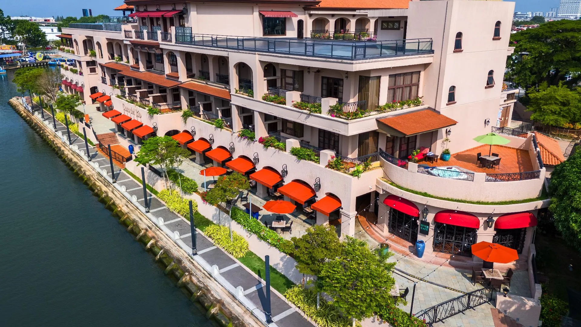 말라카 카사 델 리오 멜라카 호텔 5성급 호텔 객실