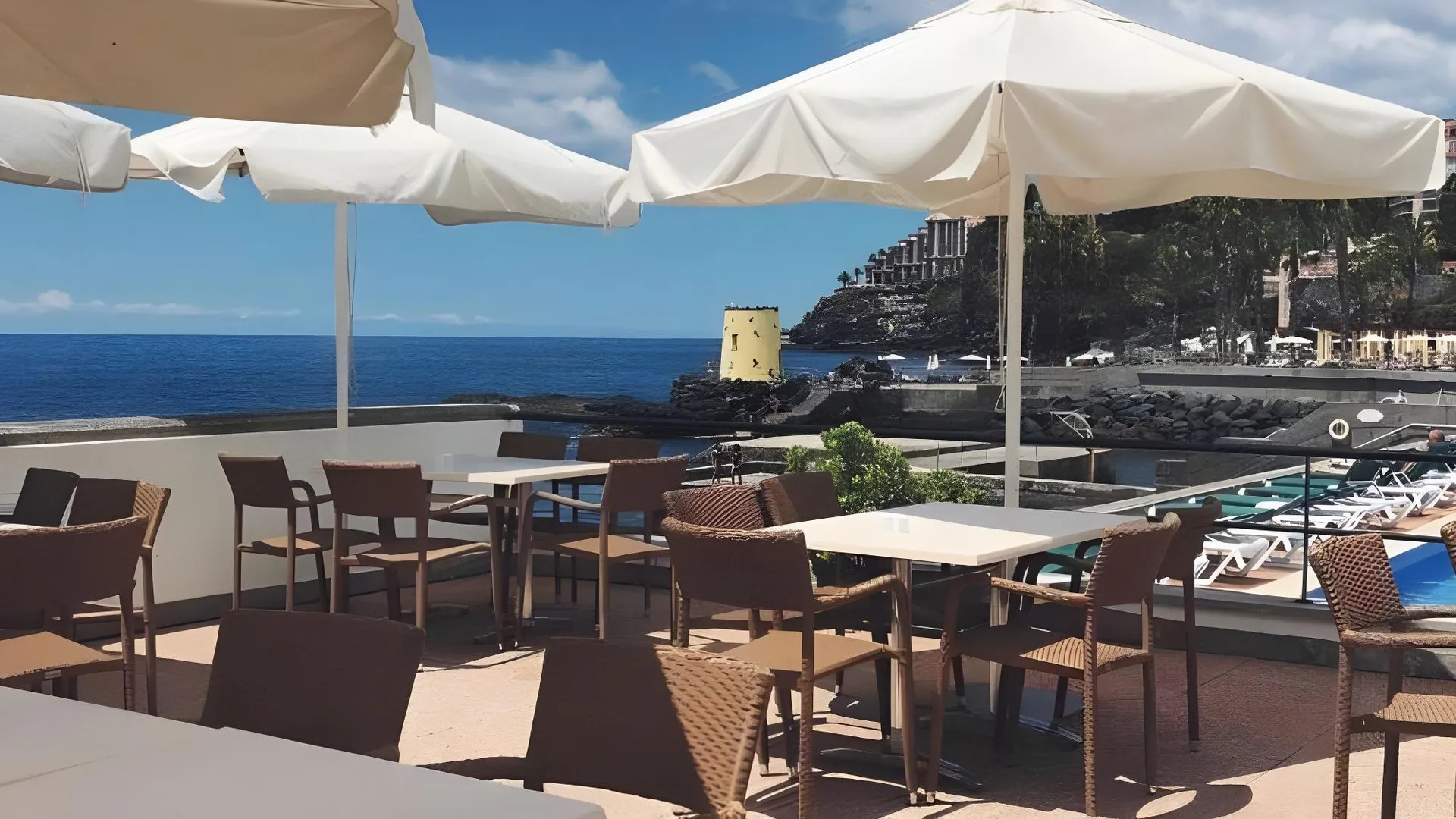 마데이라 섬 킨타 다 페냐 드 프랑카 4성급 호텔 수영장