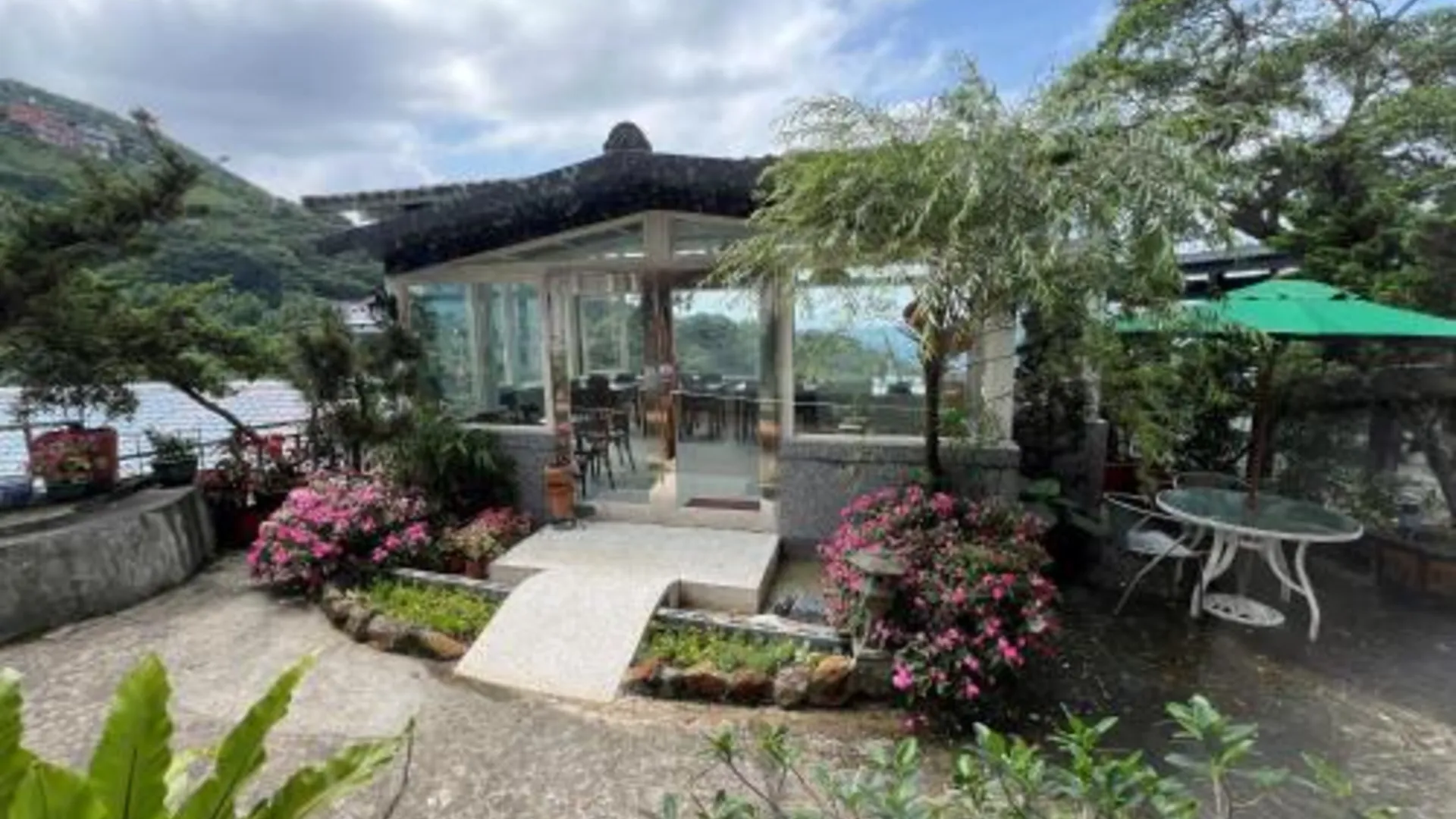 타이베이 九份御華山莊花園景觀民宿 3성급 게스트하우스 수영장