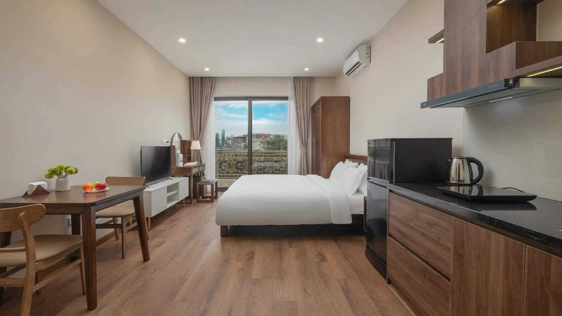 하노이 후지 호텔 앤 아파트먼트 호안끼엠 4성급 호텔 레스토랑