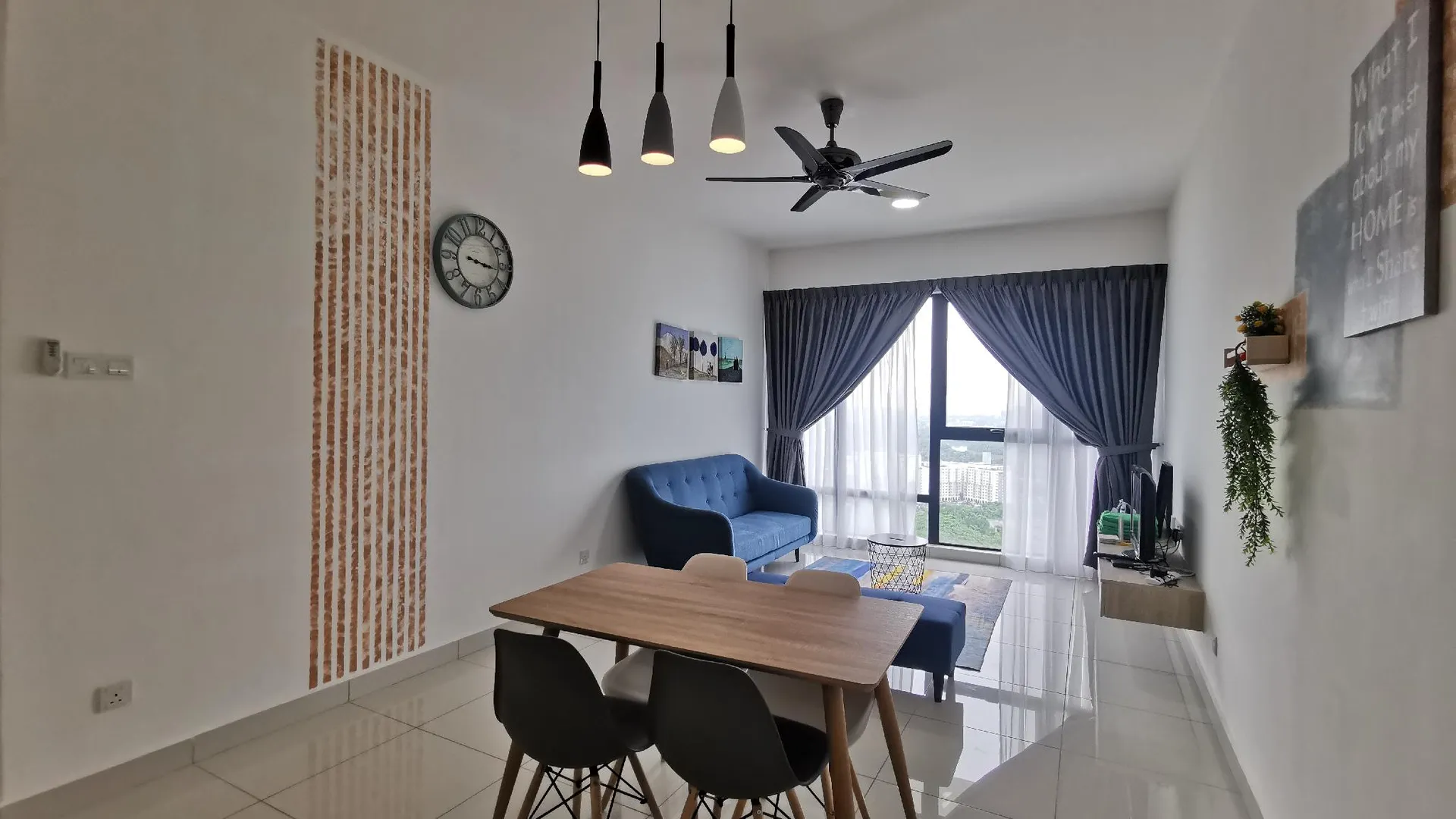 조호바루 / 조호르바루 테브라우의 아파트먼트 (1075m², 침실 2개, 프라이빗 욕실 2개) 3성급 싱글룸 객실