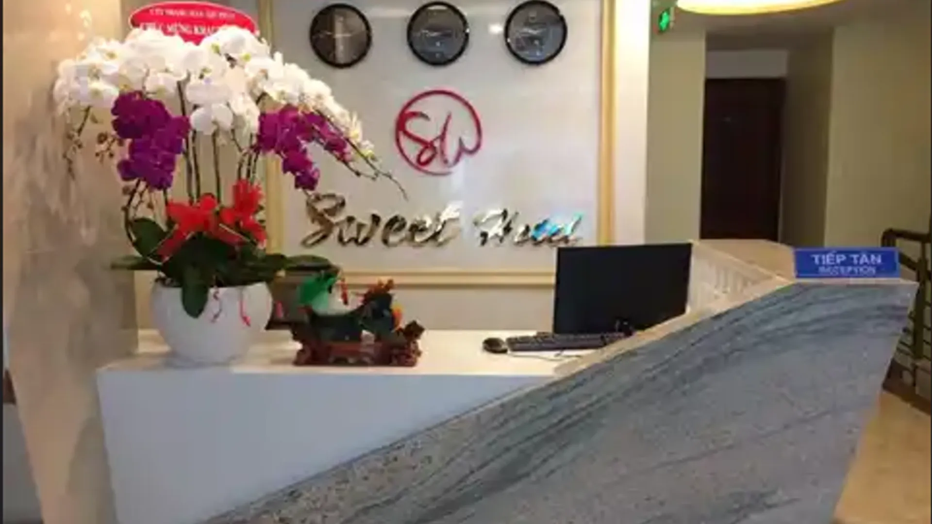 호치민 스위트 호텔 2성급 호텔 객실