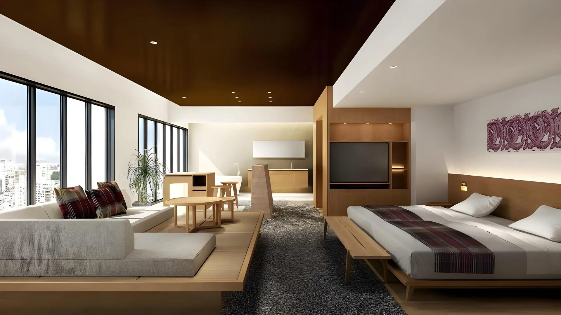 오키나와 본섬 호텔 스트라타 나하 3성급 호텔 전망