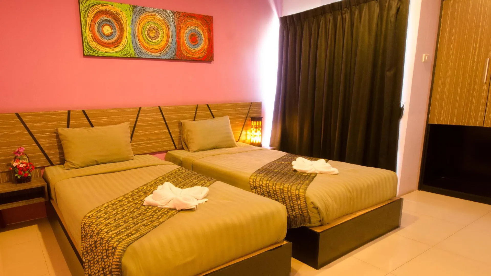 방콕 더 에어리 레지던스 3성급 호텔 객실