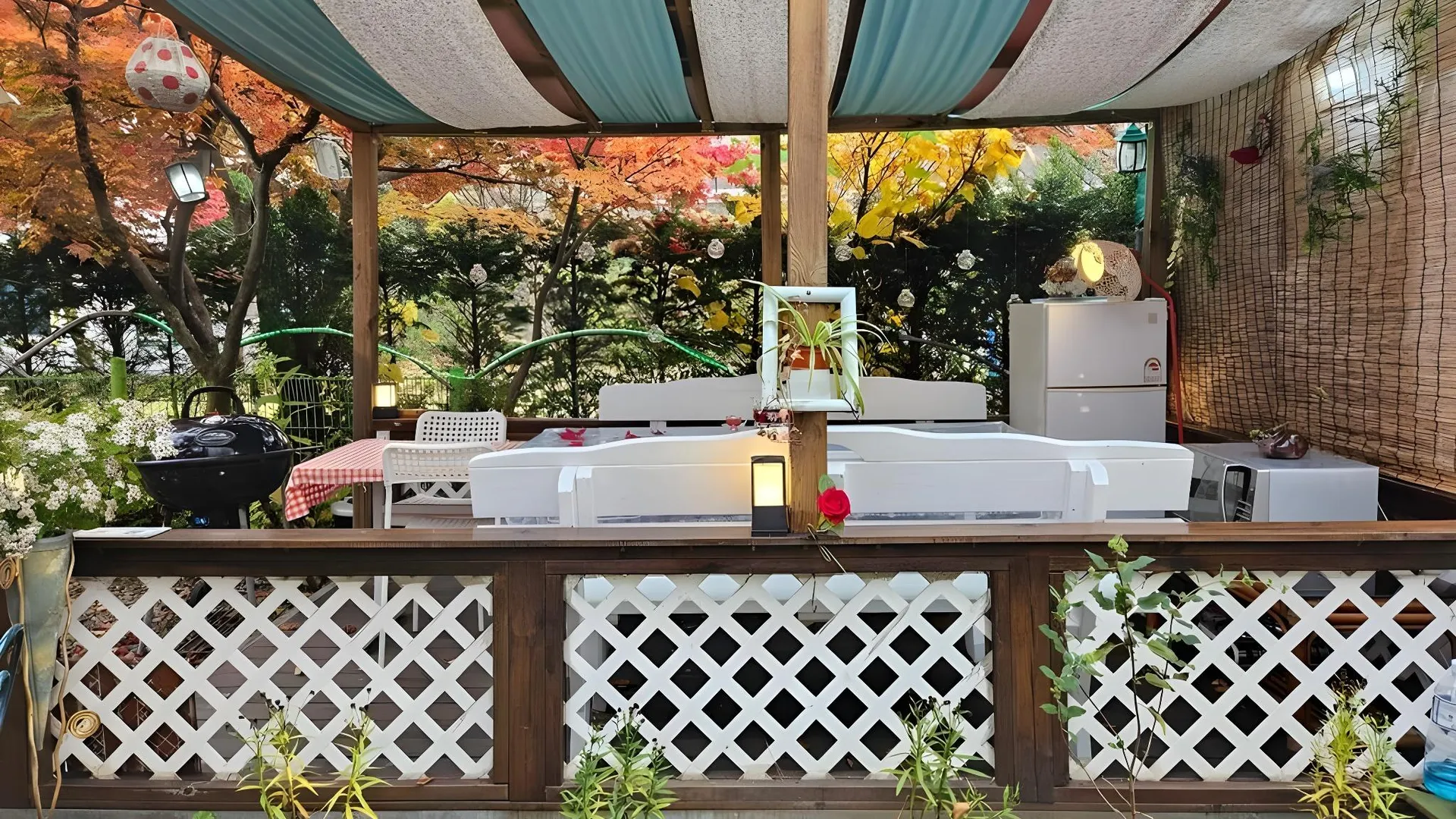 가평 가평 꽃무지 펜션 3성급 게스트하우스 전망