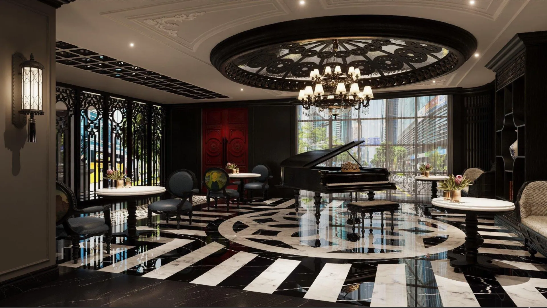 하노이 더 레전드 하노이 호텔 5성급 호텔 로비