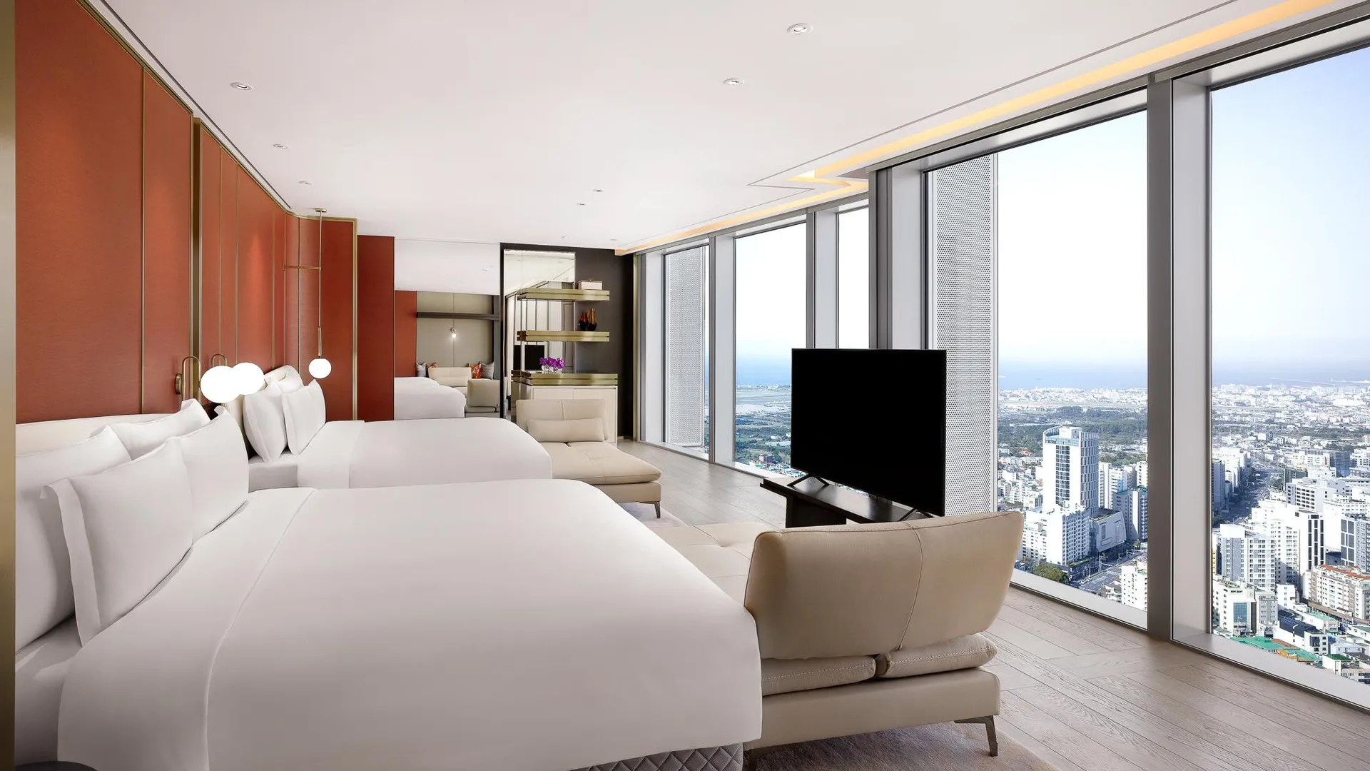 제주 그랜드 하얏트 제주 5성급 호텔 스위트룸