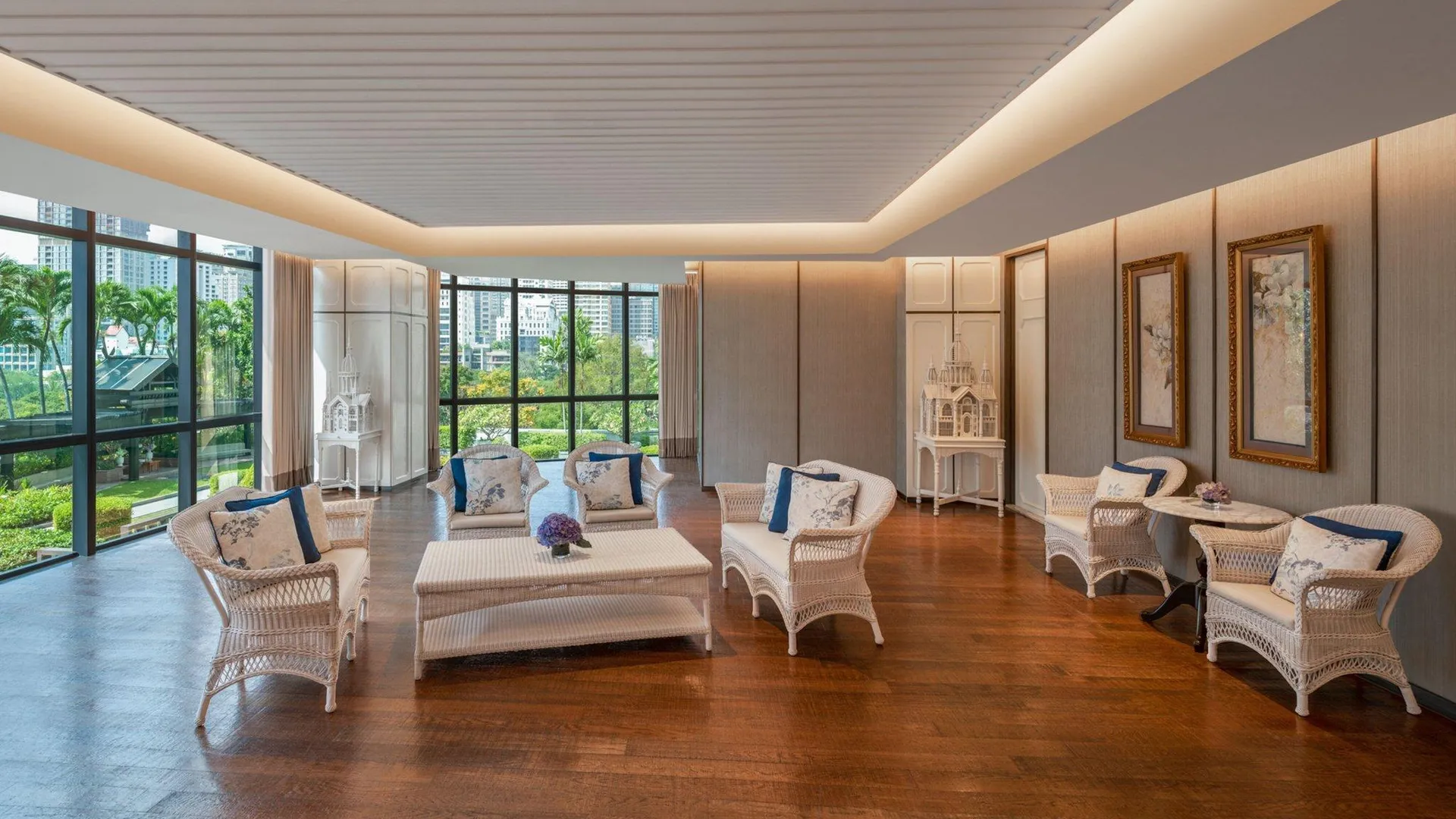 방콕 더 아테네 호텔 럭셔리 컬렉션 방콕 5성급 호텔 로비