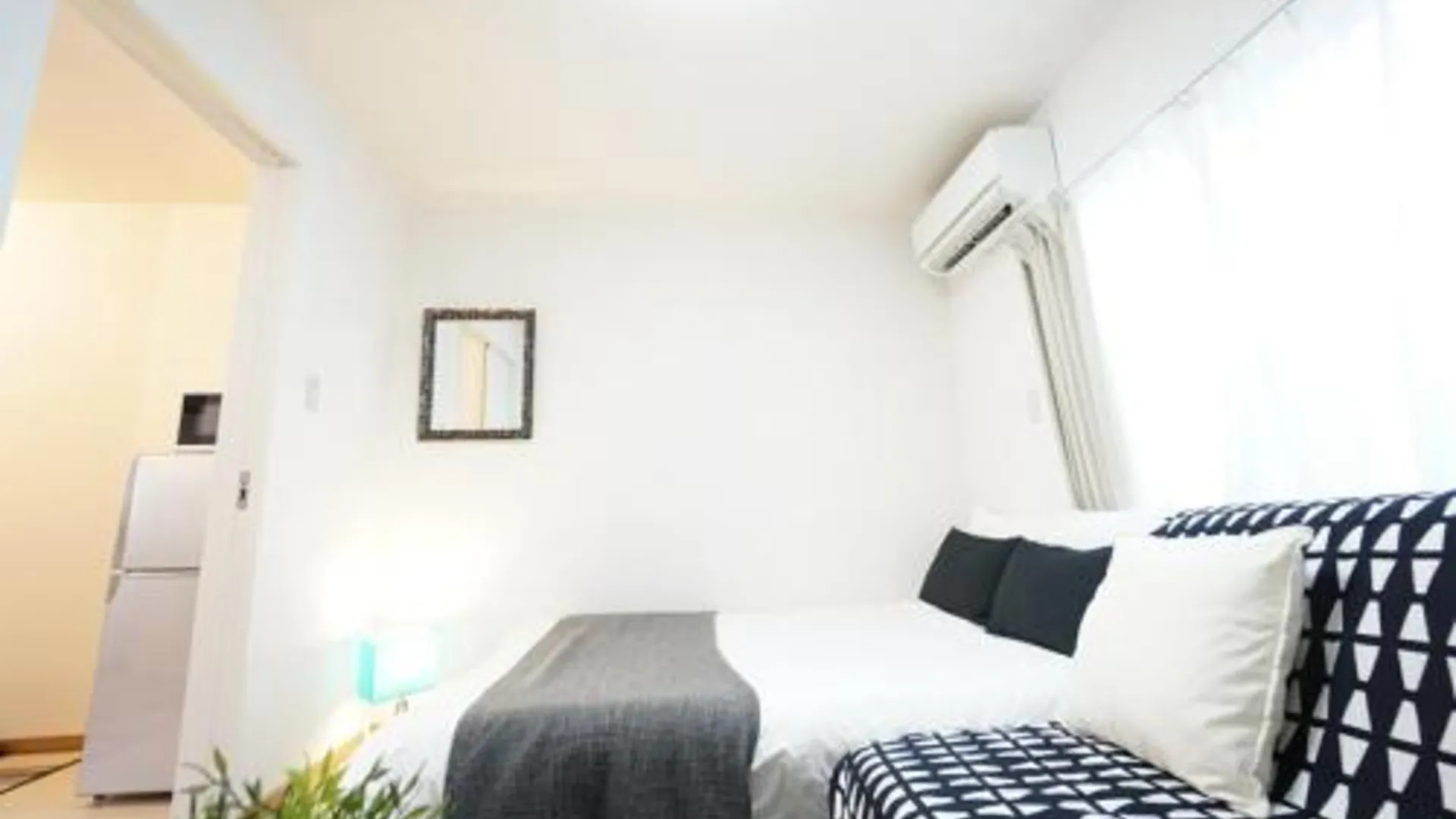 오사카 Apartment House Kamon Heights 203 3성급 싱글룸 전망