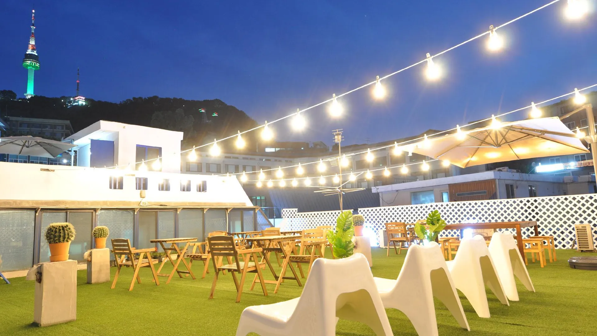 서울 OYO 루프탑 호스텔 1성급 호텔 로비